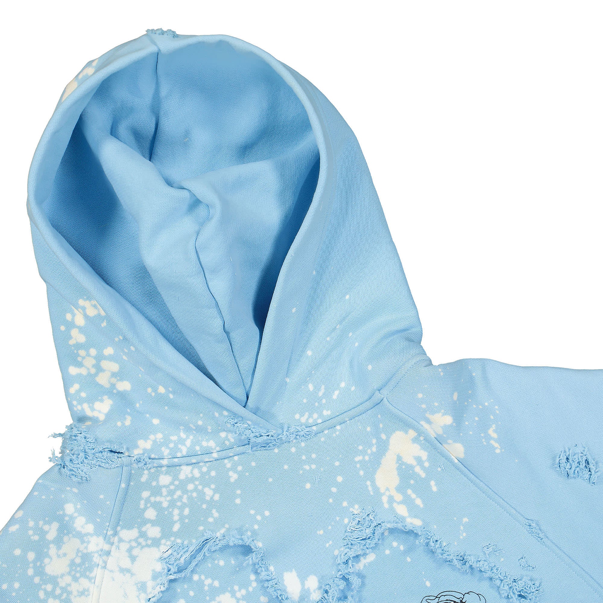 Destroyed Bleached Hoodie Knit - Image 3