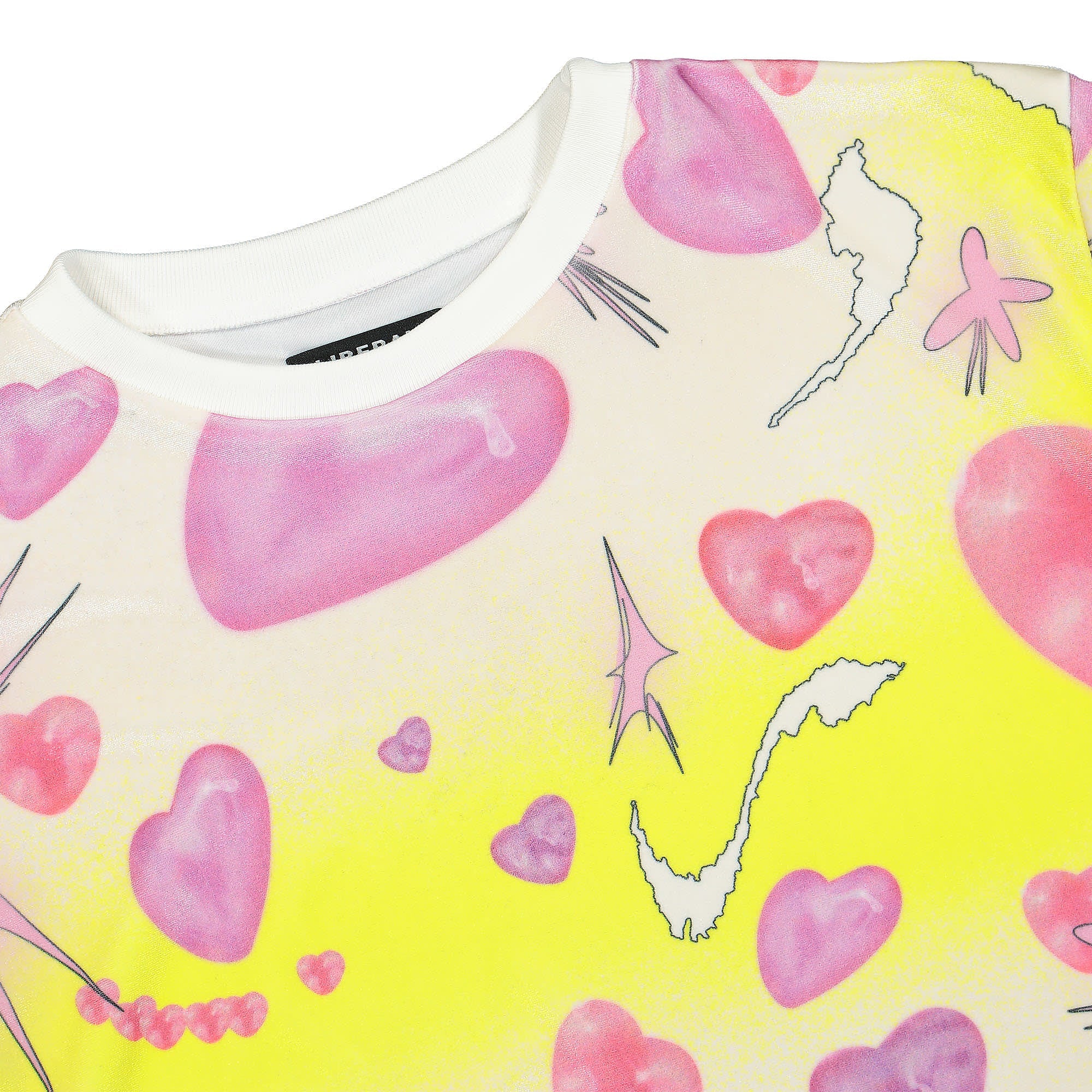 Velvet Hearts Knit T-Shirt - Image 3