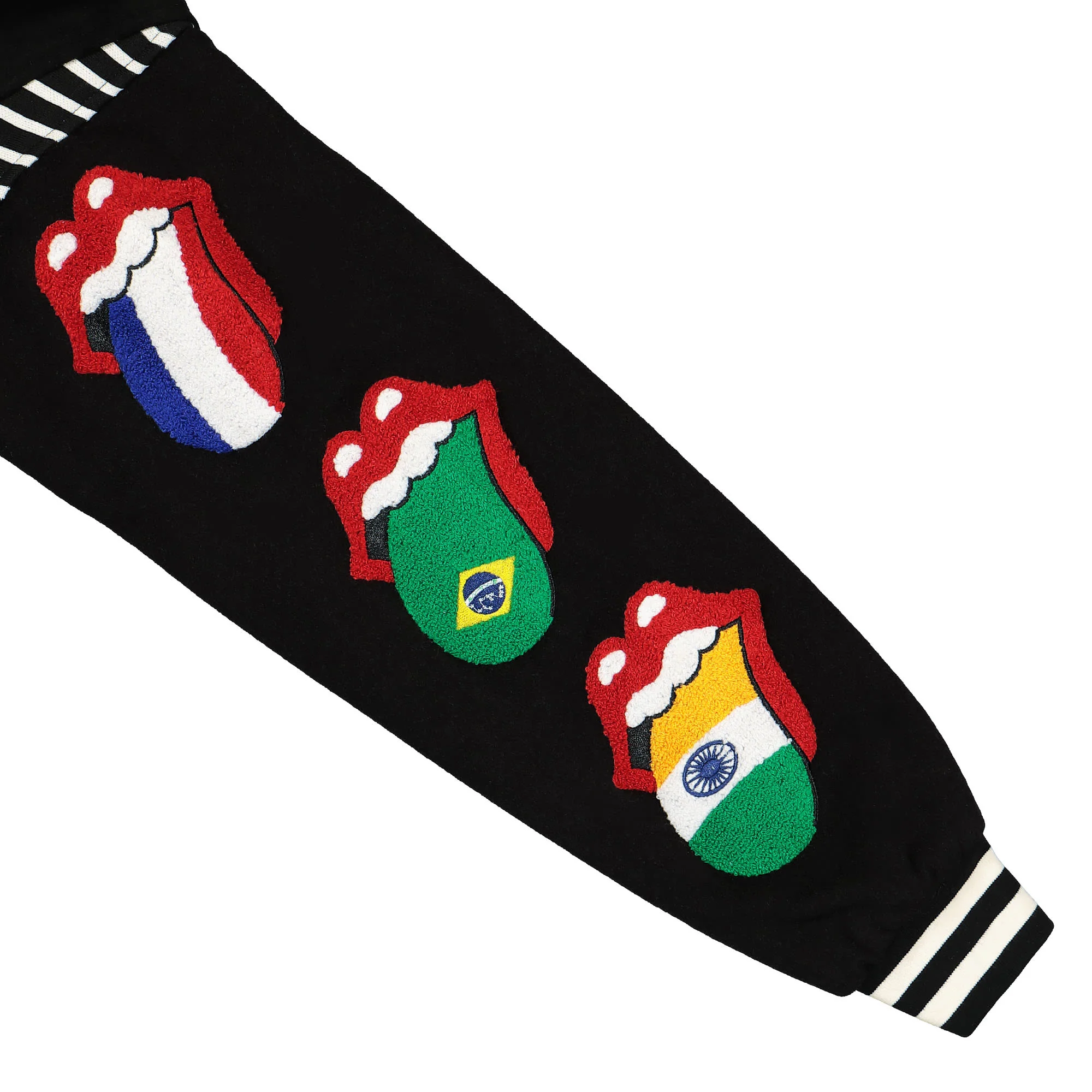 Rolling Stones x Market World Flag Varsity Jacket - Image 6