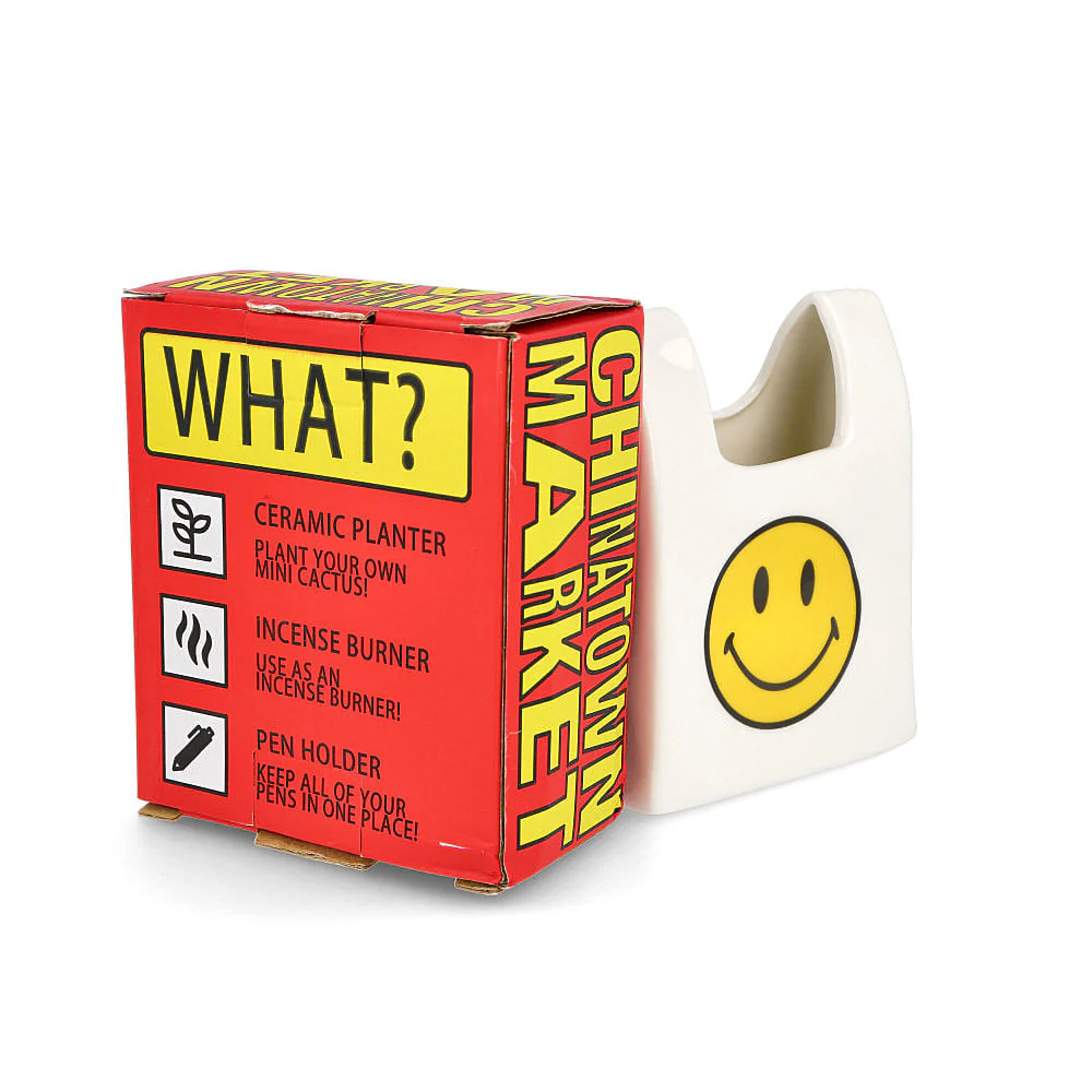 Smiley Bag Ceramic Pen Holder - Image 2