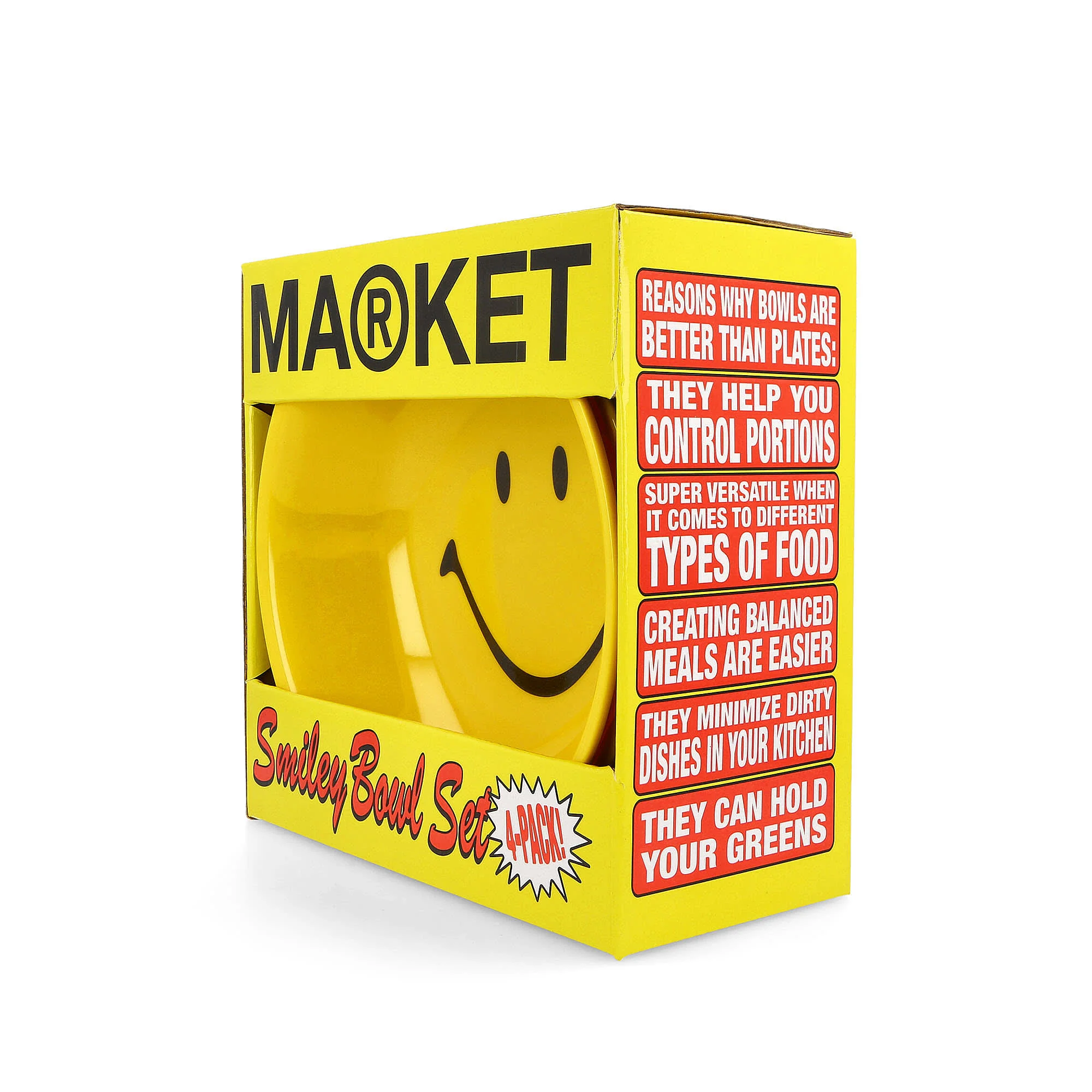 Smiley Bowl 4 Piece Set - Image 5