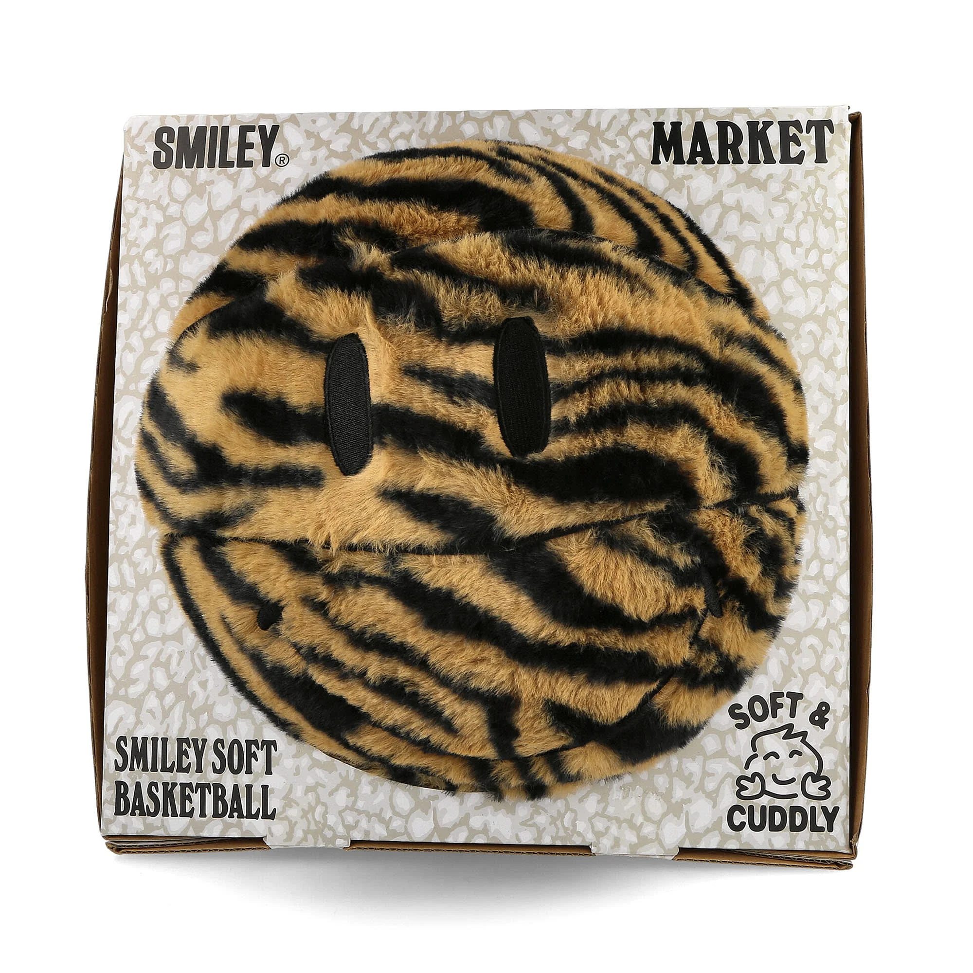 Smiley Market Tiger Plush Basketball - Image 2