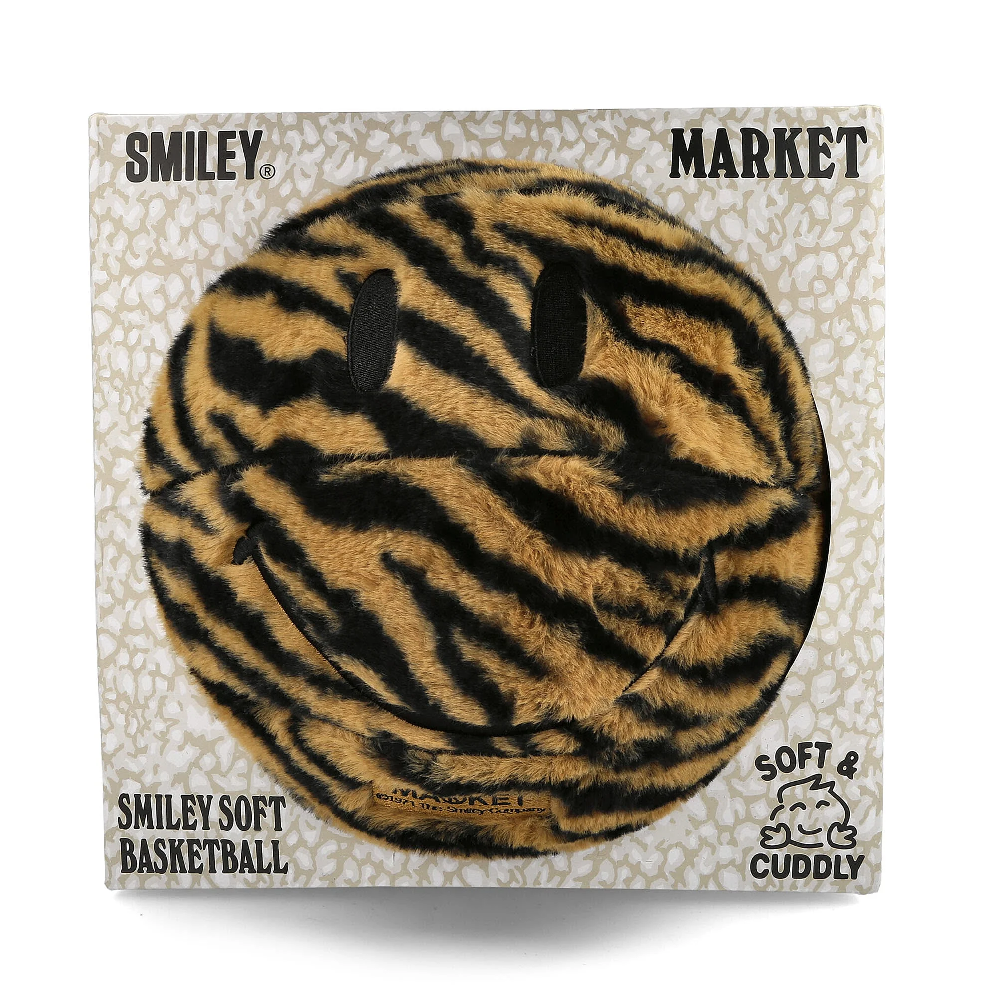 Smiley Market Tiger Plush Basketball - Image 3