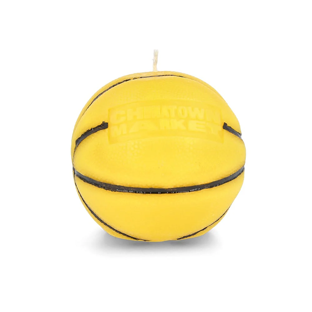 Smiley Mini Basketball Candle - Image 2