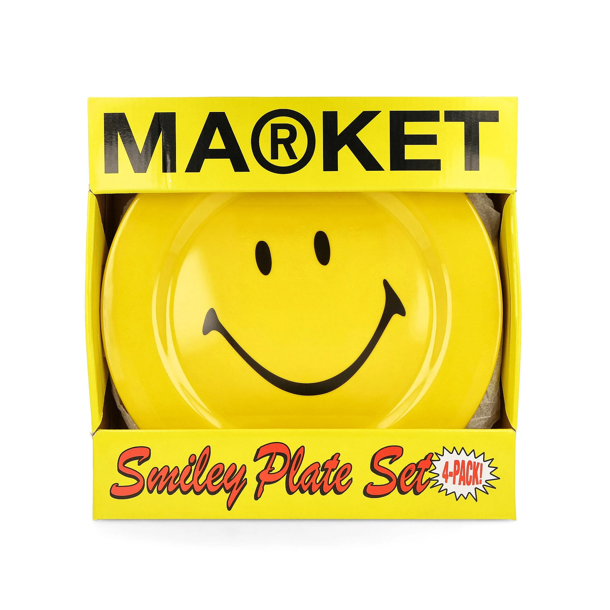 Smiley Plate 4 Piece Set - Image 4