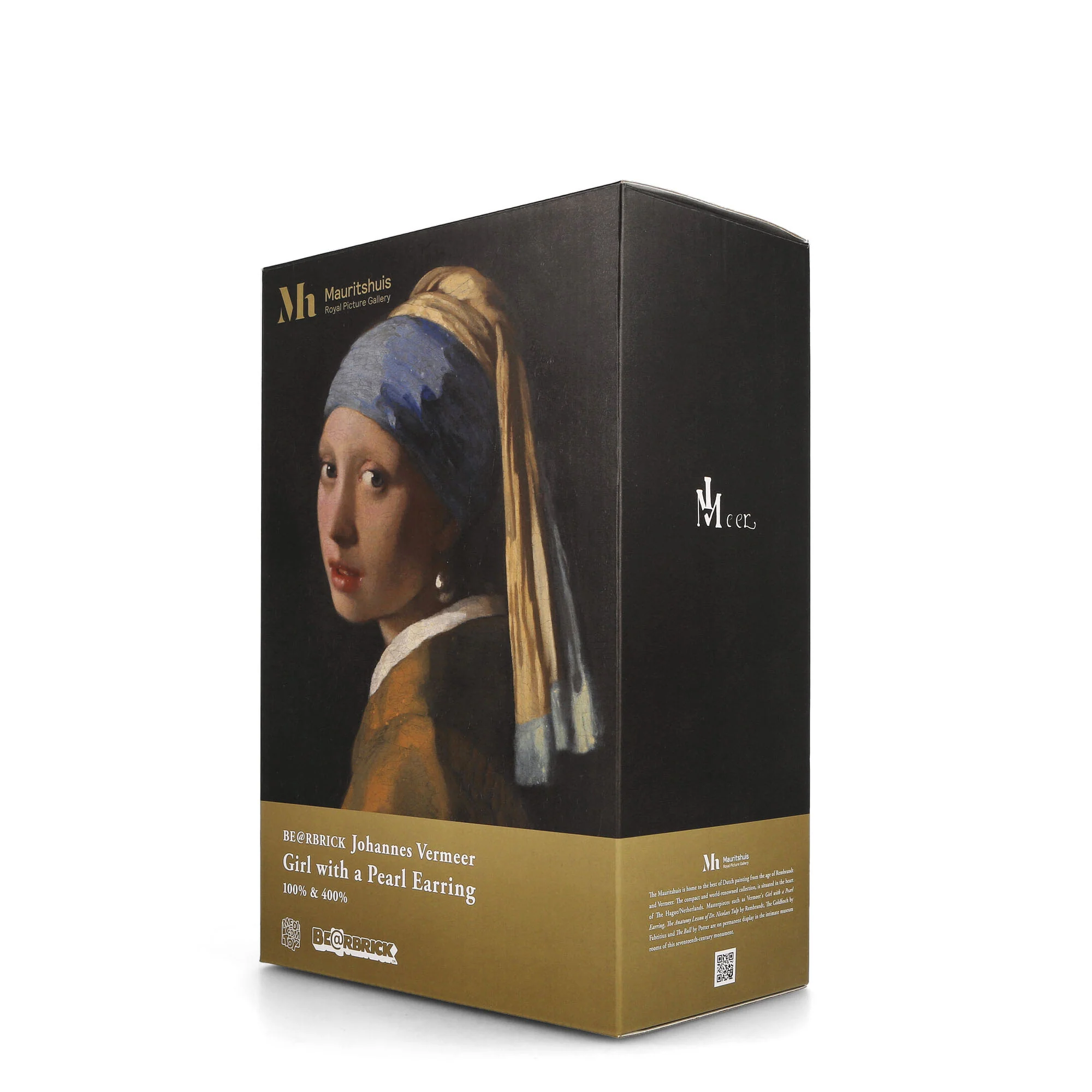 Be@rbrick Girl with a Pearl Earring 400% + 100% - Image 6
