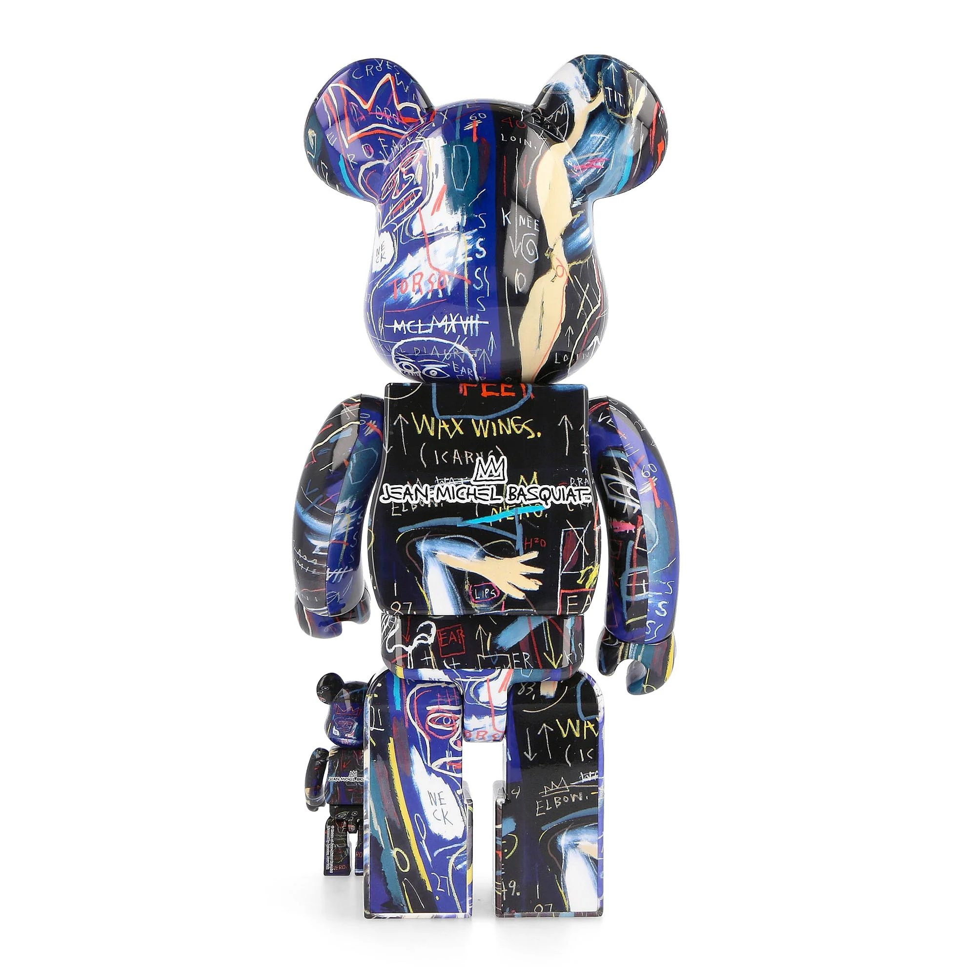 Be@rbrick Jean Michel Basquiat #7 400% + 100% - Image 2