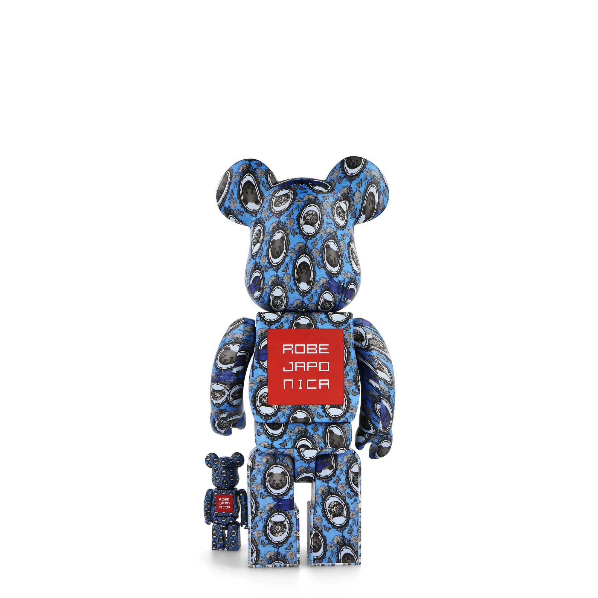 Be@rbrick Robe Japonica Mirror 400% + 100% - Image 4