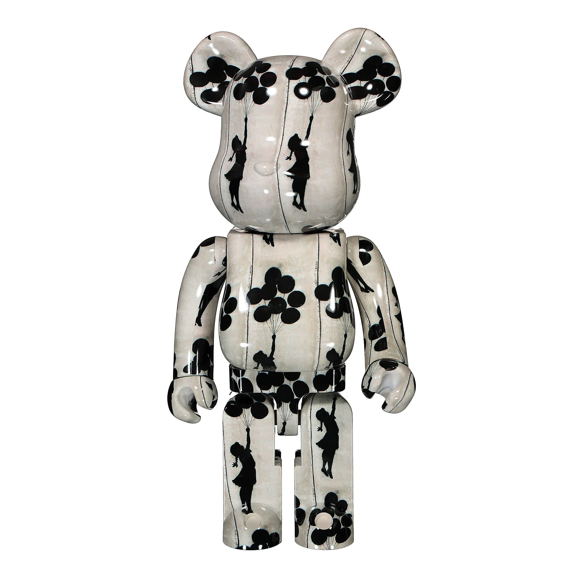 Brandalism x Medicom Be@rbrick Flying Baloons Girl 1000%