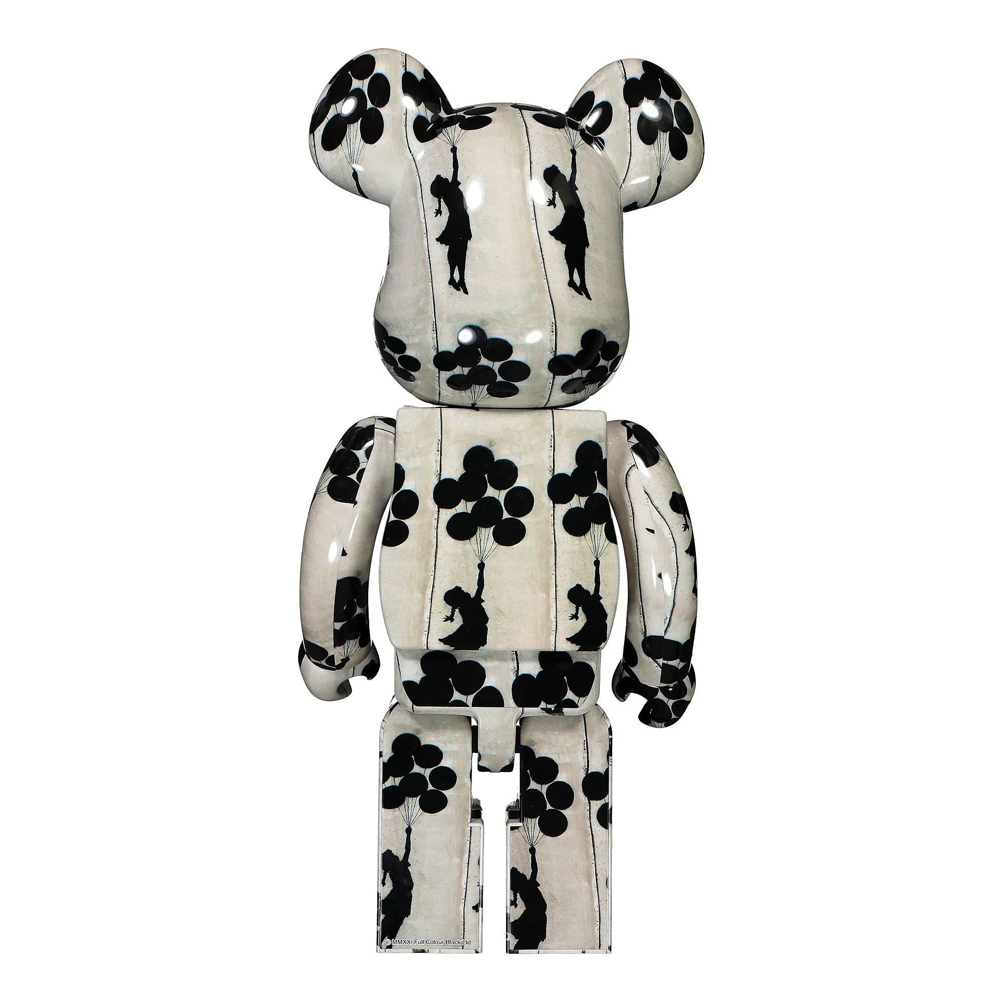 Brandalism x Medicom Be@rbrick Flying Baloons Girl 1000% - Image 2