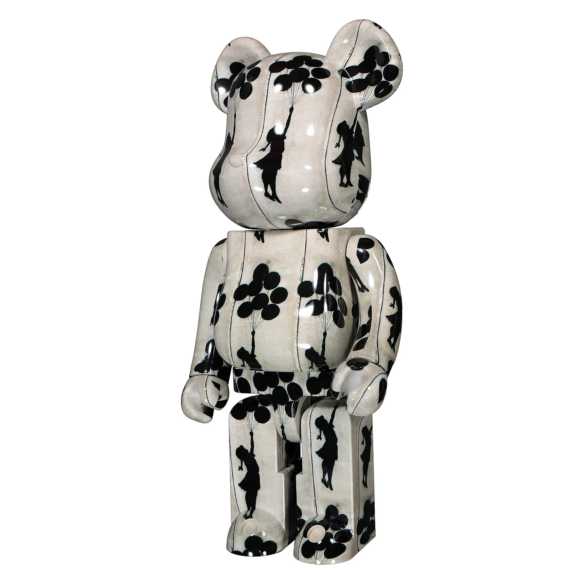 Brandalism x Medicom Be@rbrick Flying Baloons Girl 1000% - Image 3