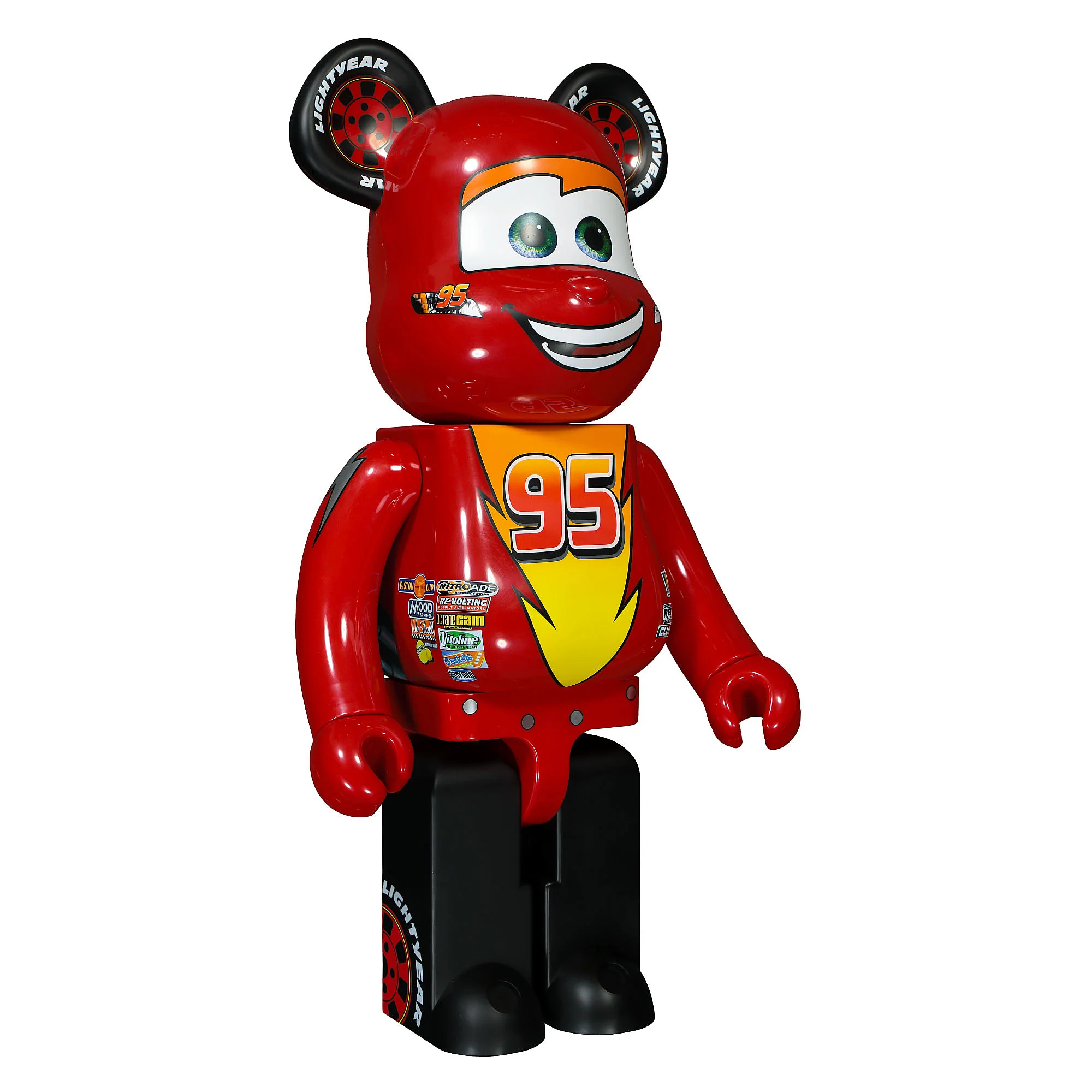 Cars x Medicom Be@rbrick Lightning McQueen 1000% - Image 4