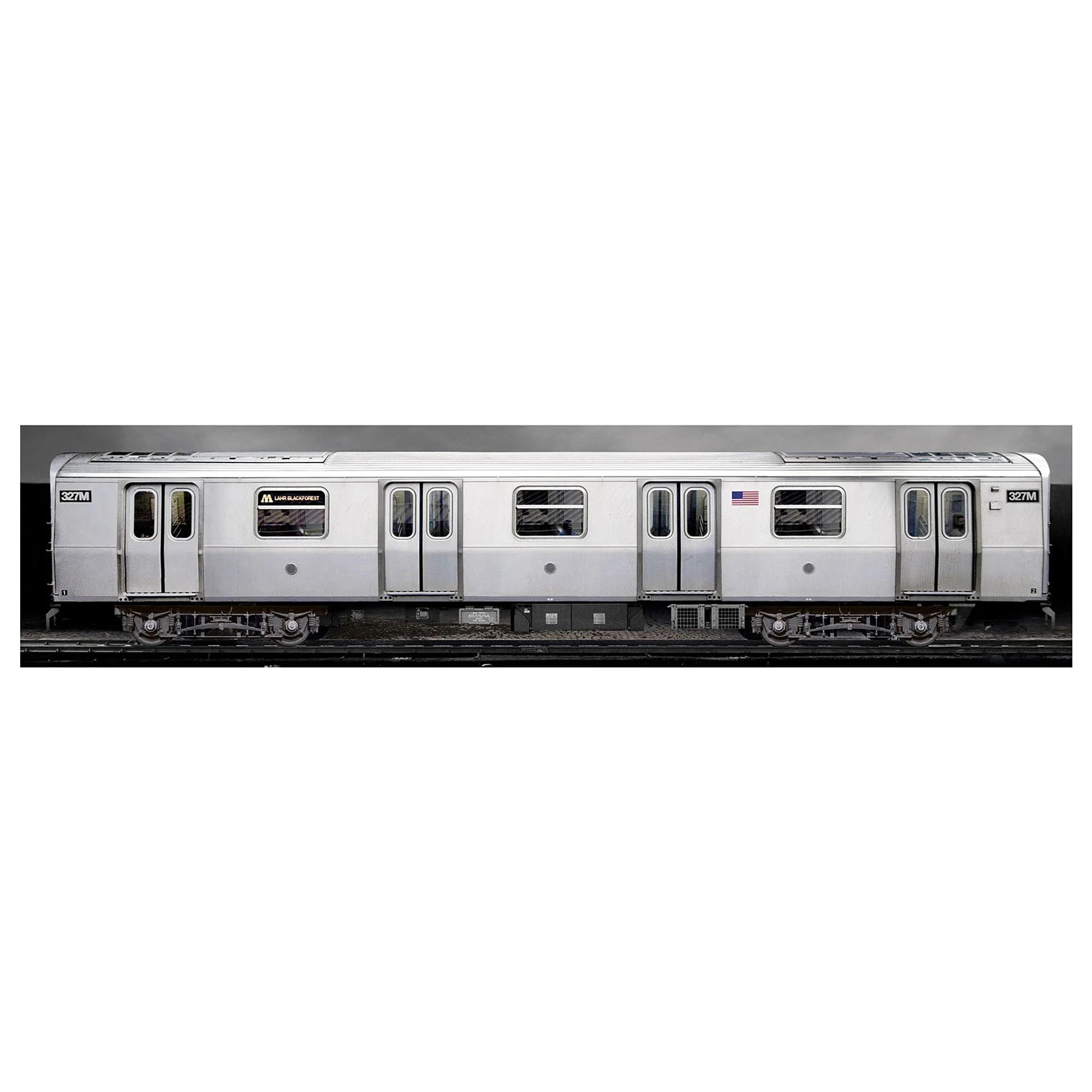 3d relief train nyc big