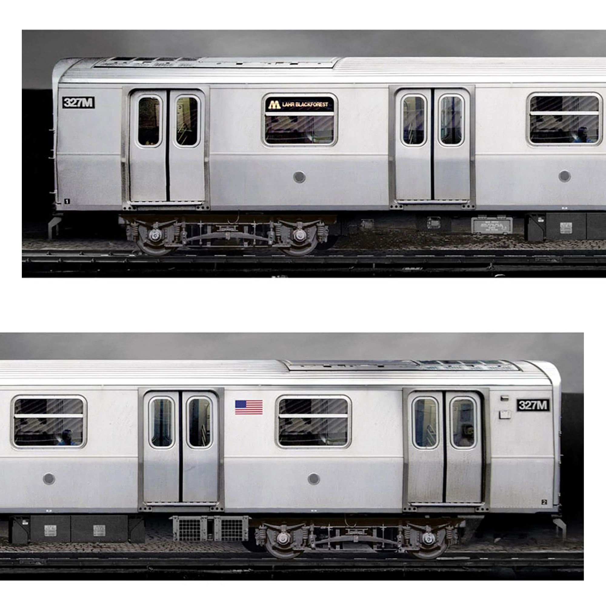 3d relief train nyc big - Image 2
