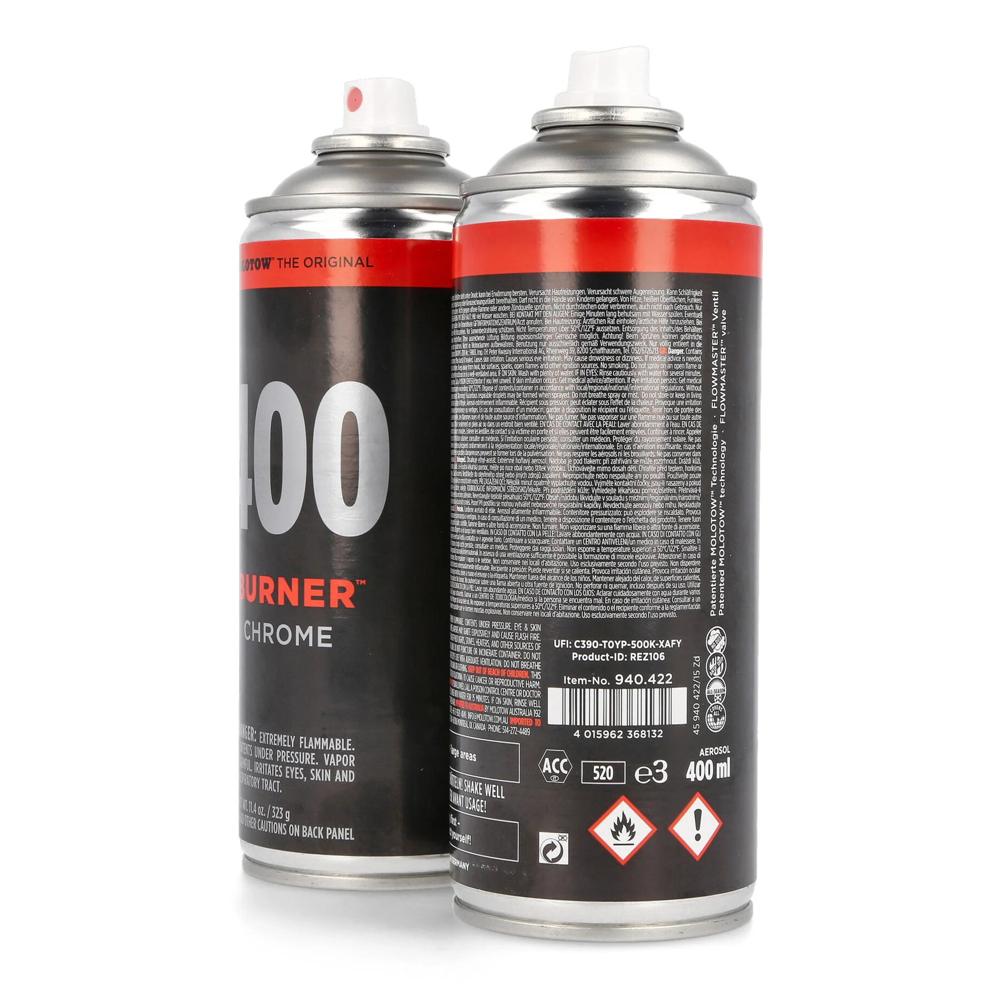 burner chrome 400 ml - Image 3