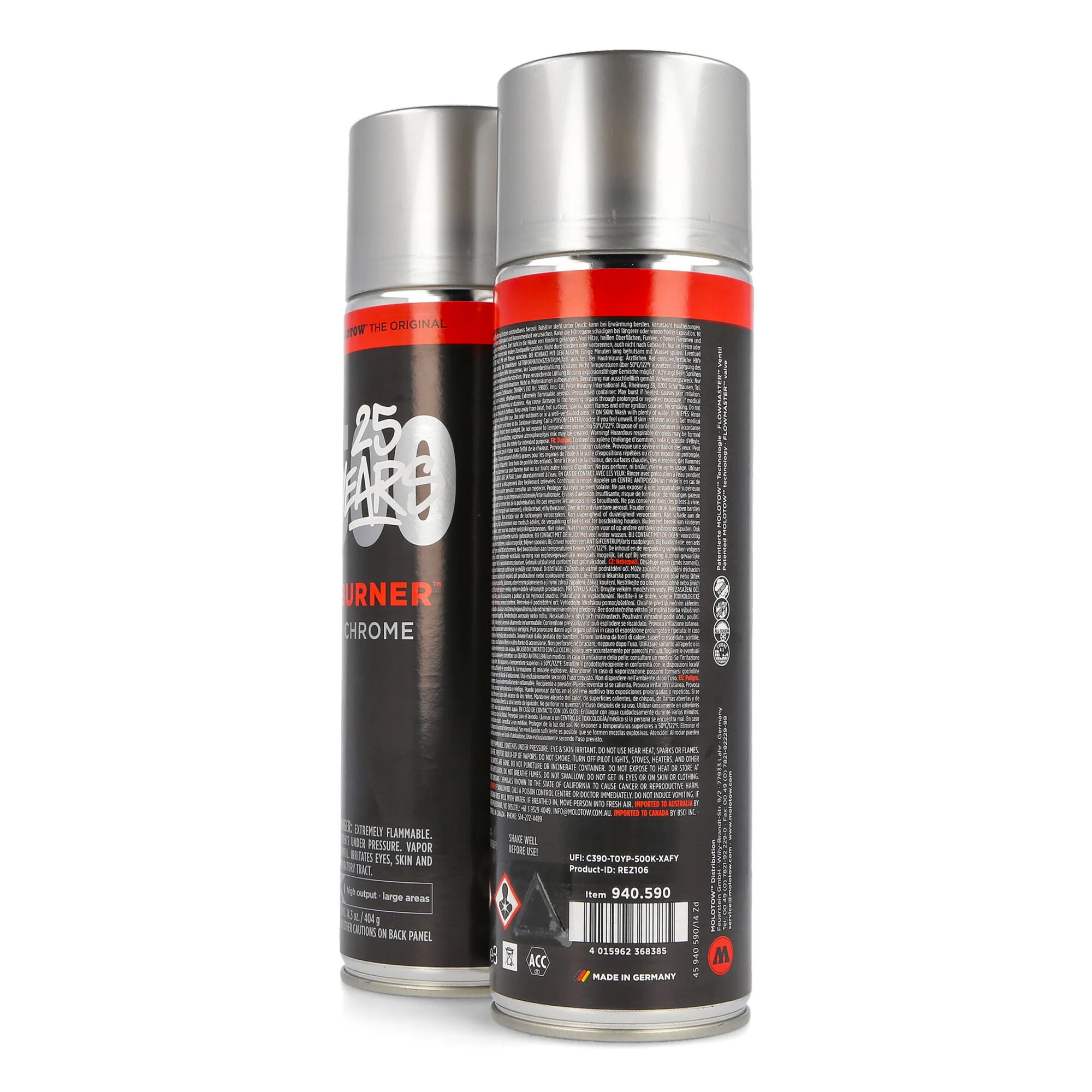 Burner Chrome 500 ml - Image 3