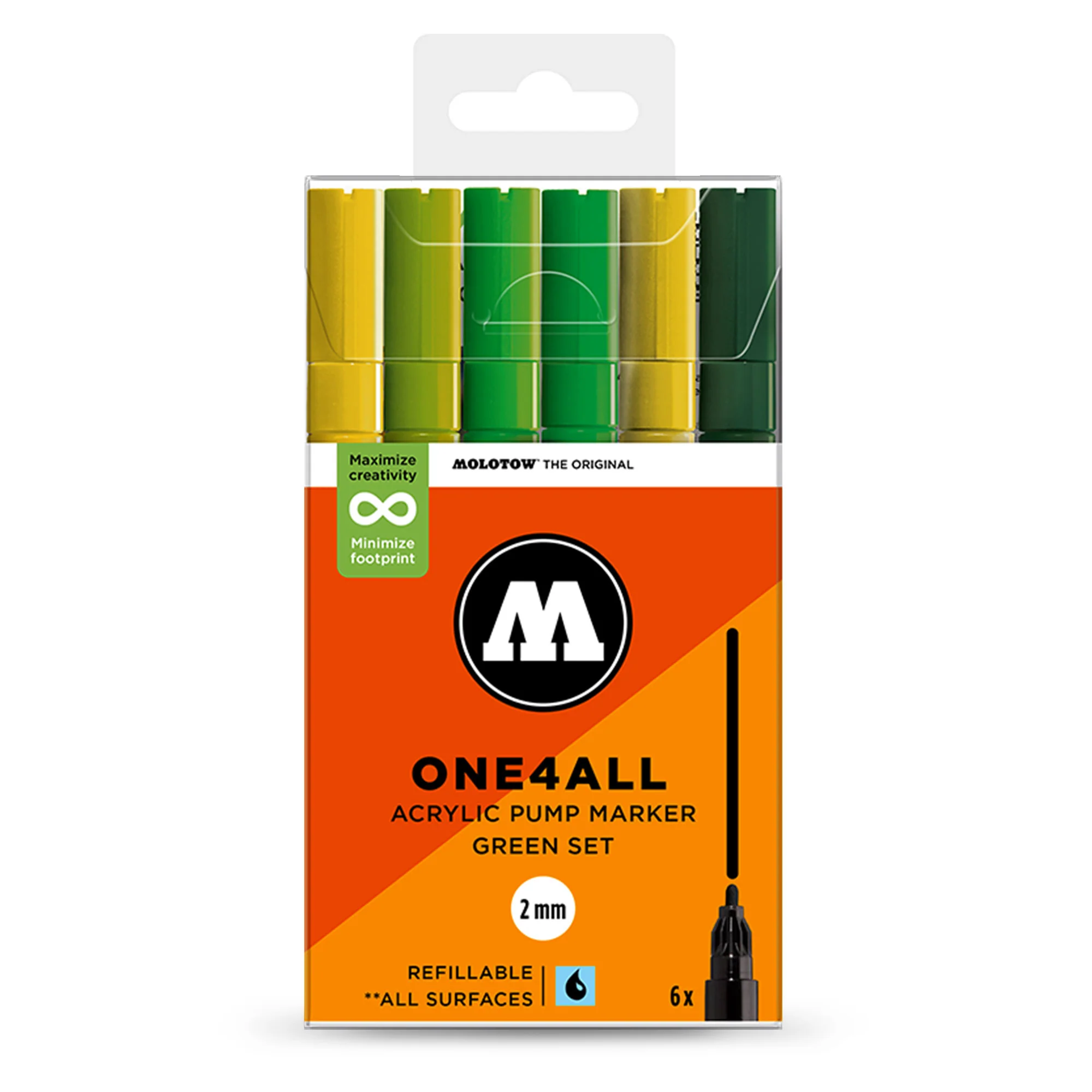 ONE4ALL 127HS Green Set