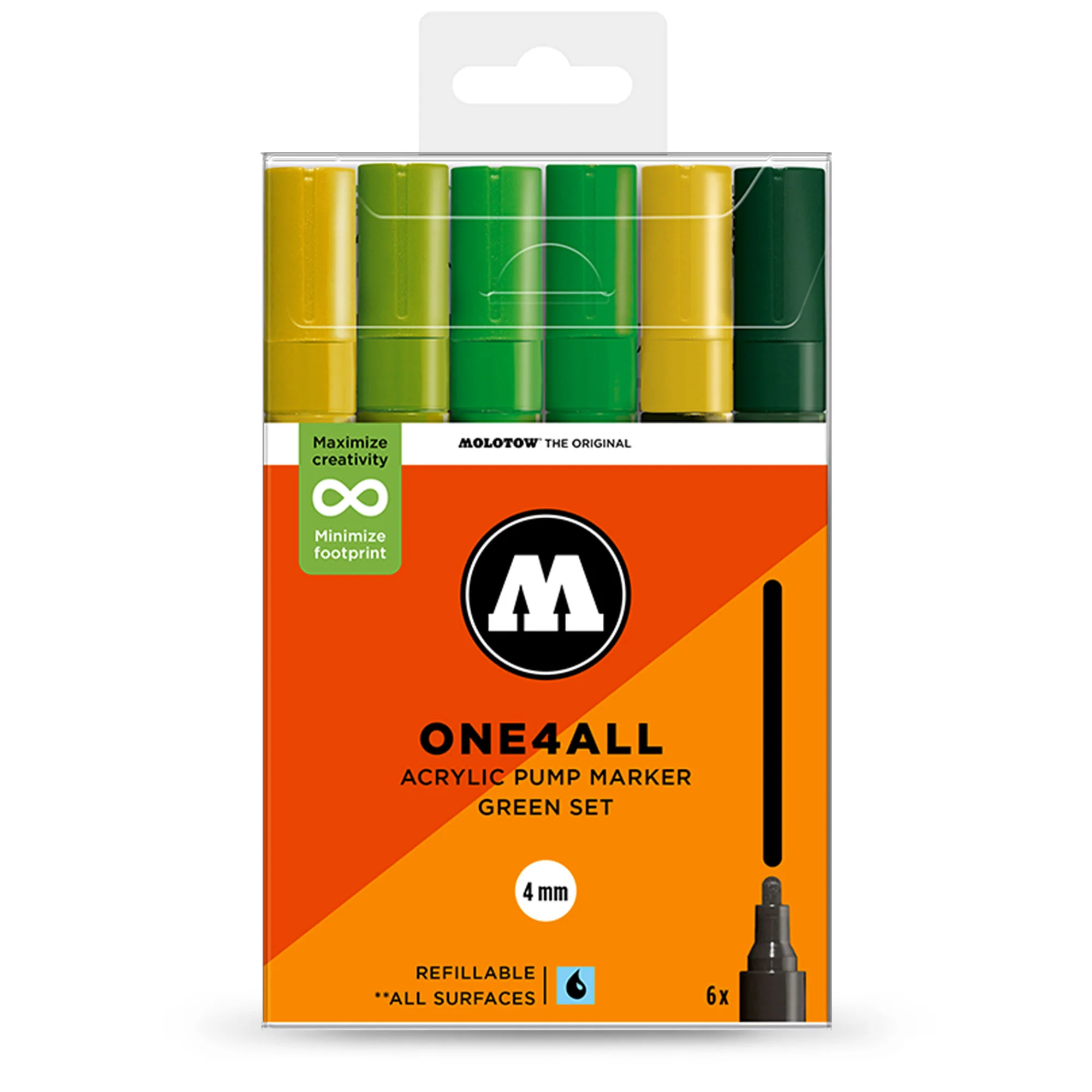 ONE4ALL 227HS Green Set