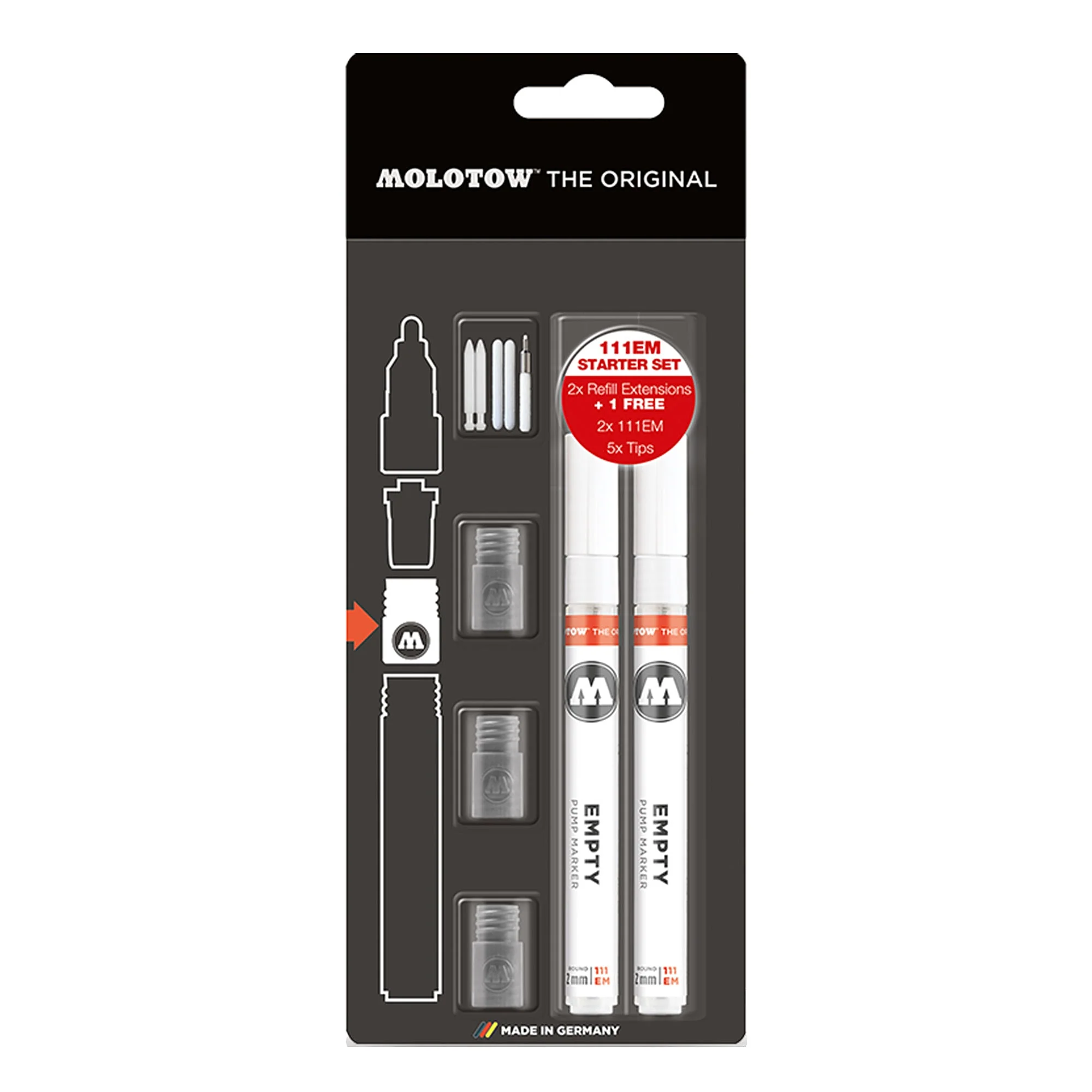 refill extension starter kit 111em-refill-set
