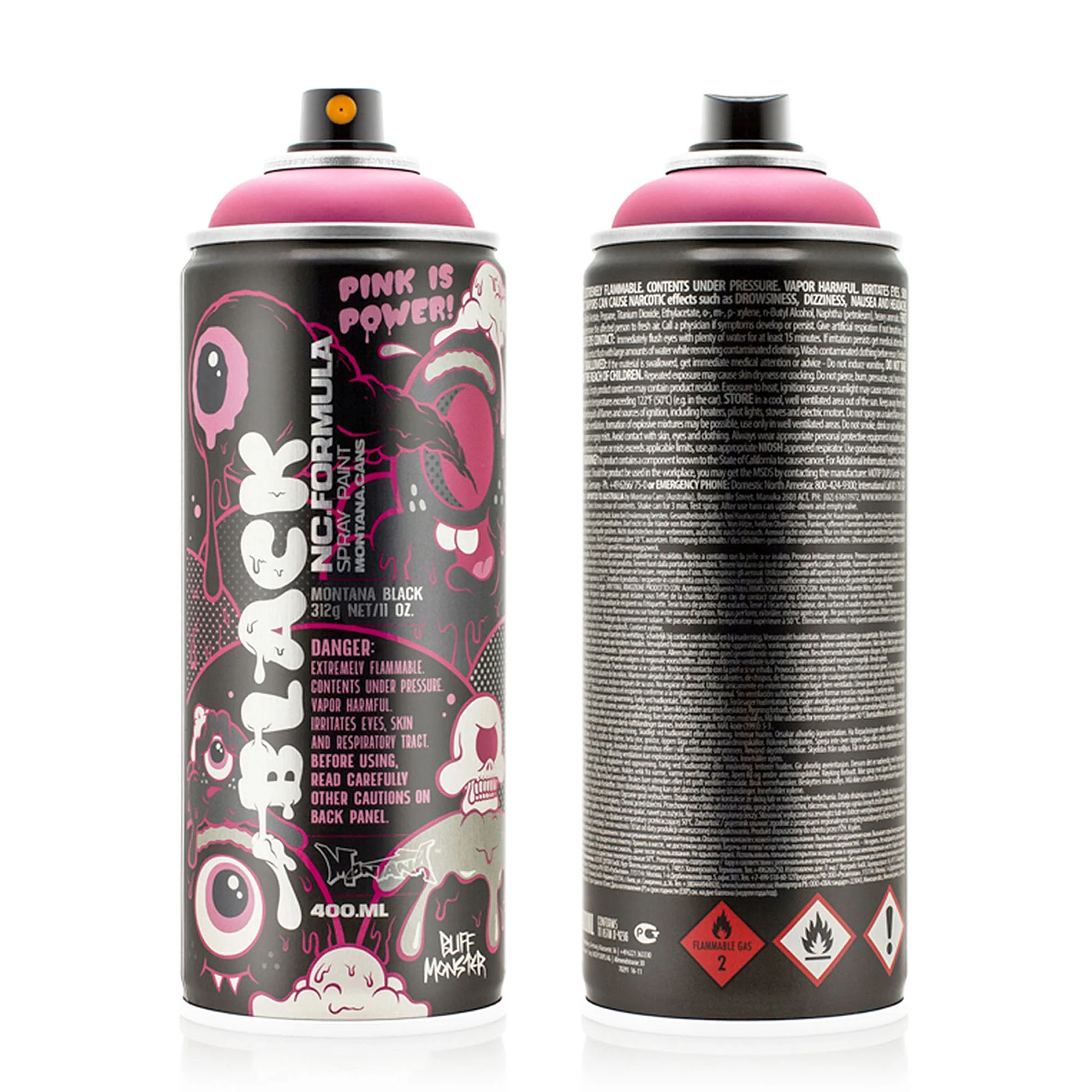 black nc 400 ml ltd. artist edition #11 - buff monster