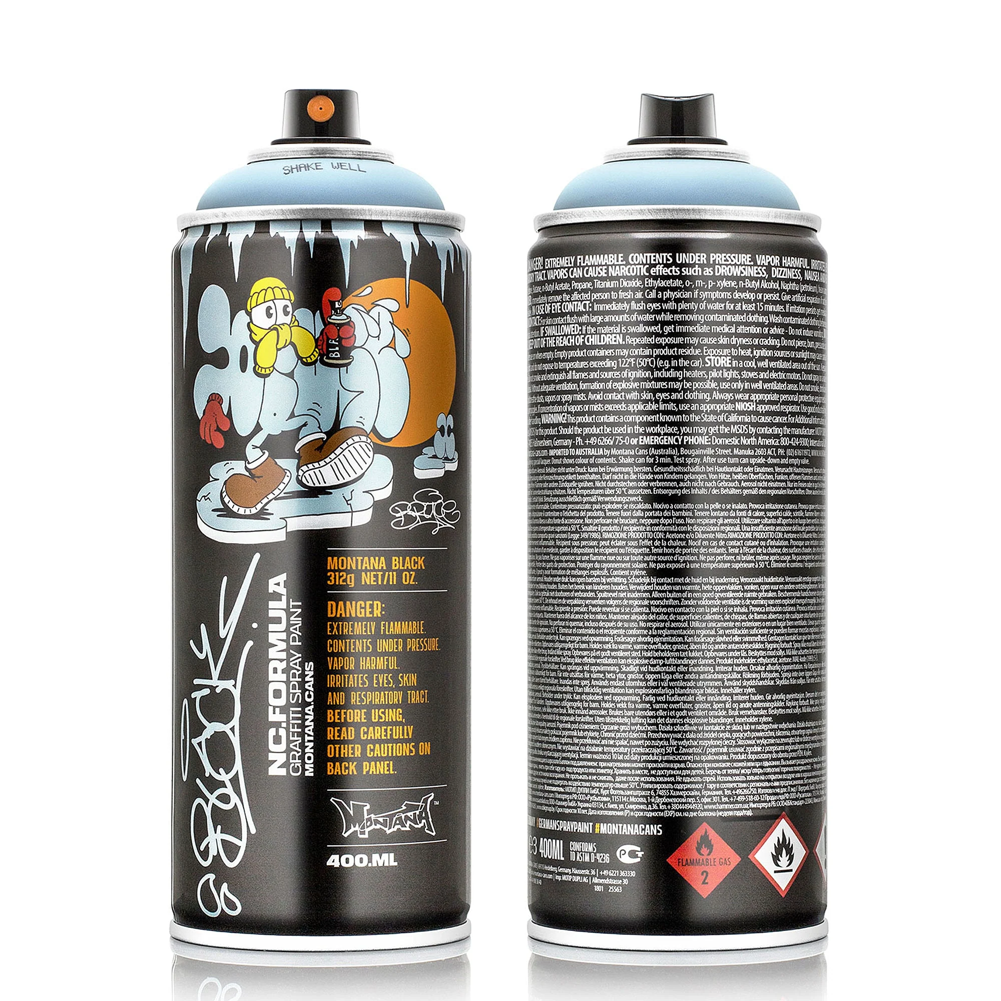black nc 400 ml ltd. artist edition #15 - bruce