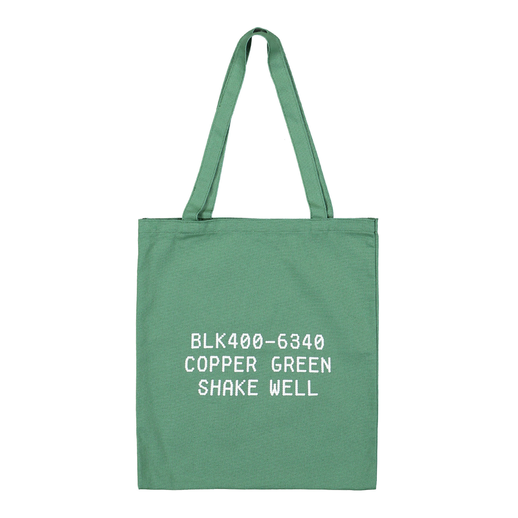 Cotton Bag Donut Print 6340 Copper Green
