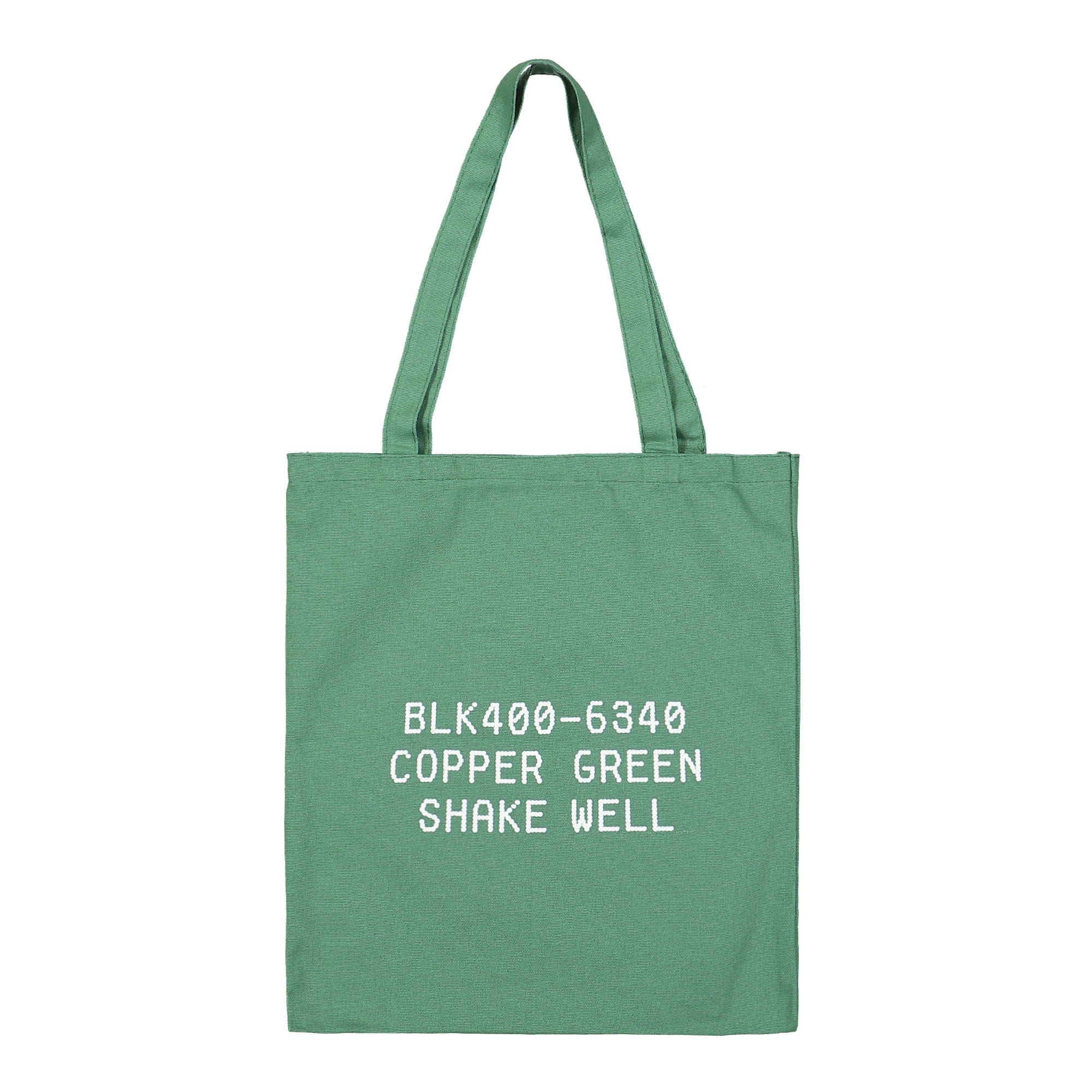 Cotton Bag Donut Print 6340 Copper Green - Image 2