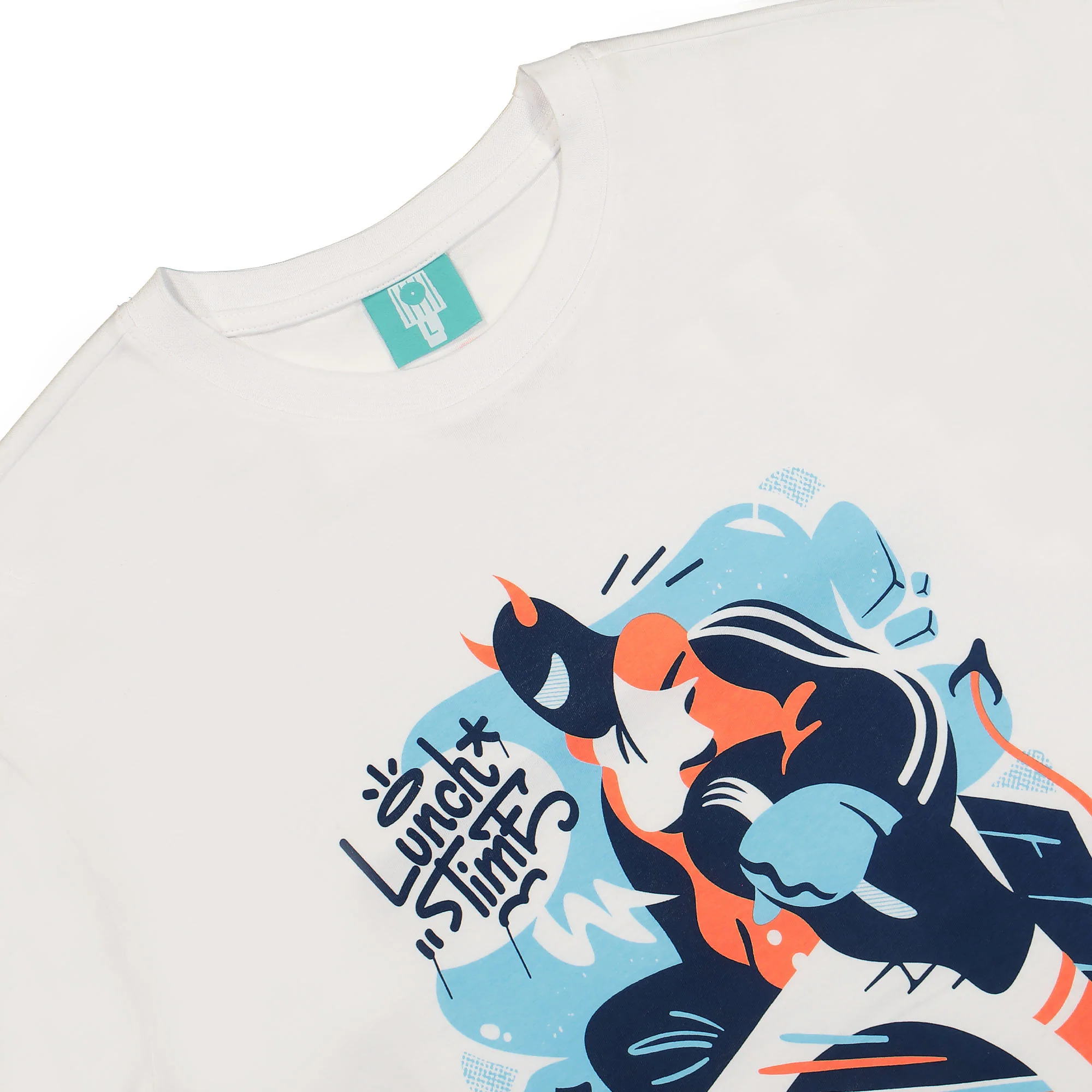 Lunch Time By Gospel T-Shirt - Image 3