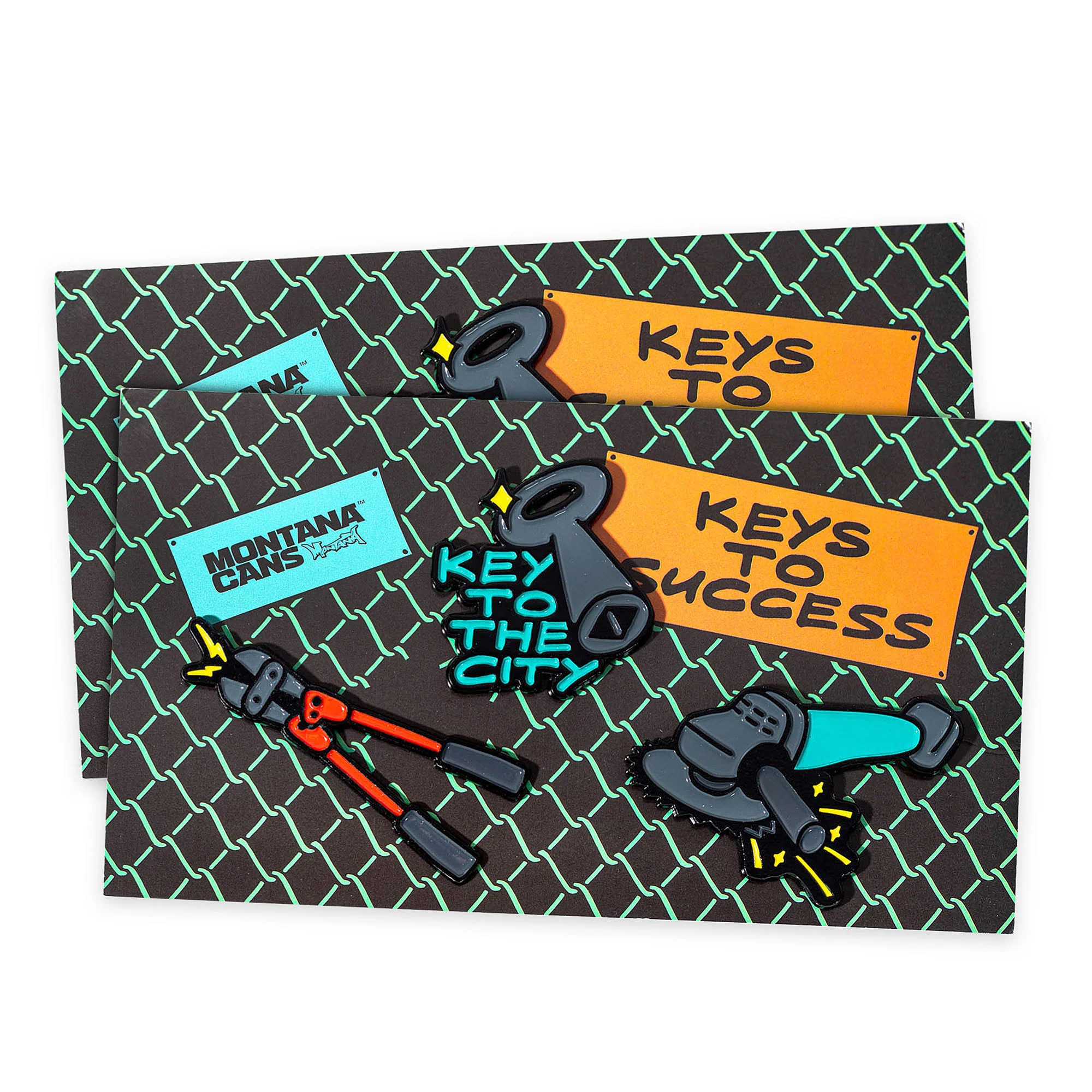 Pin Set - Key To The City