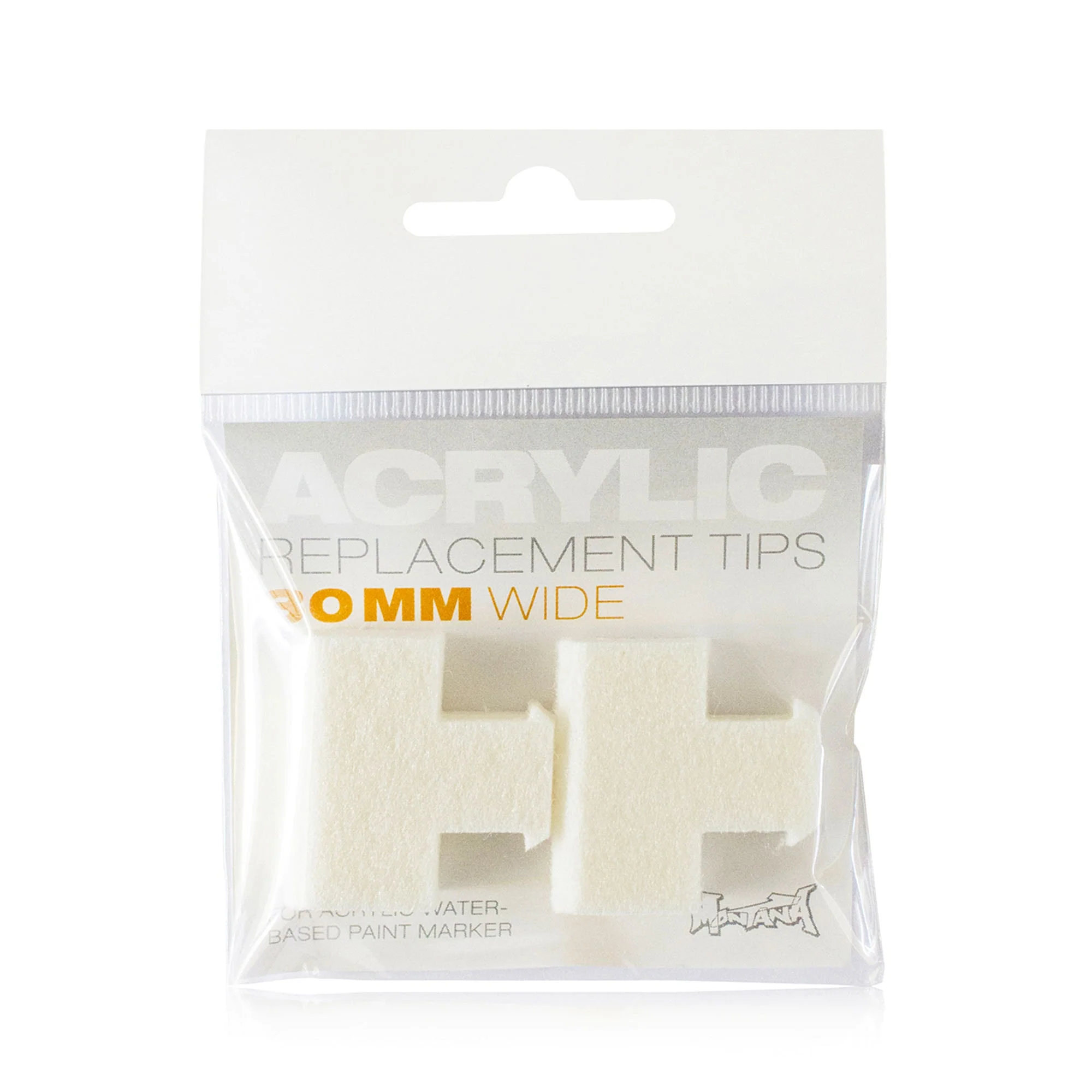 replacement acrylic tip set 30 mm - 2 pcs - Image 2