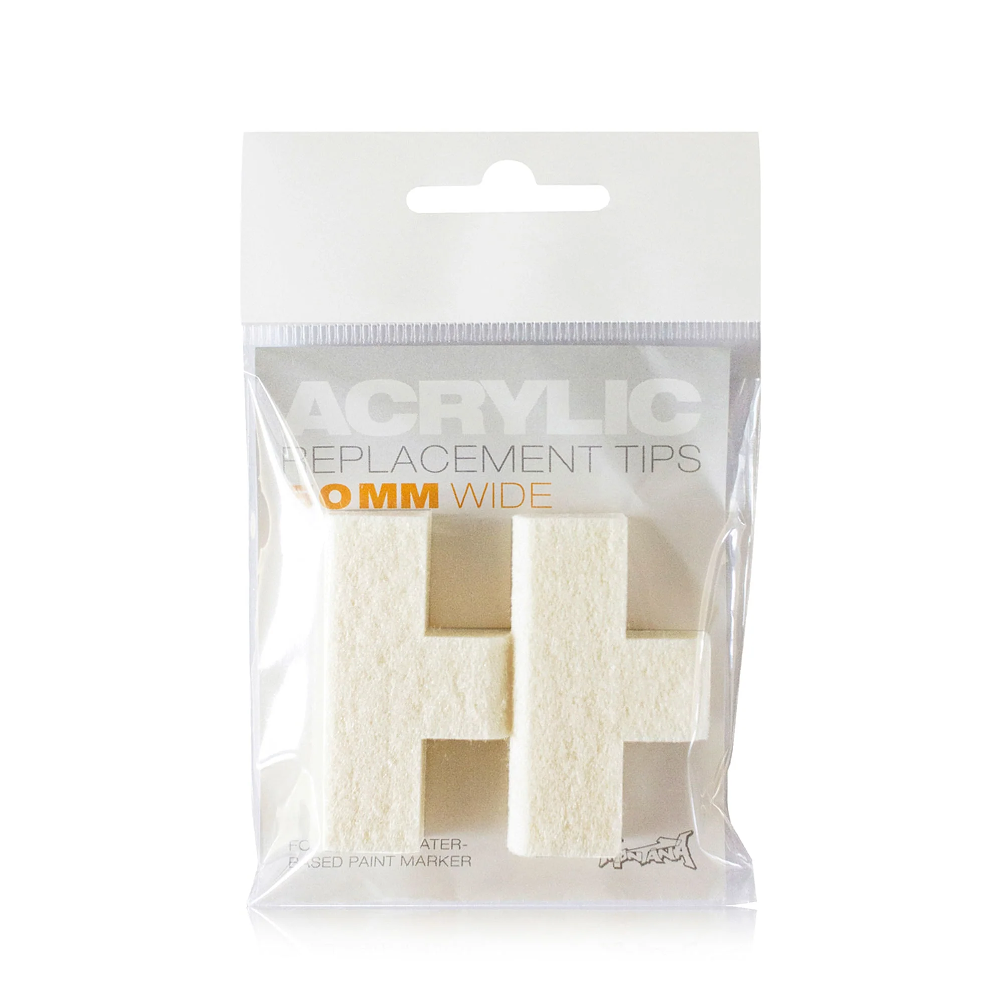 replacement acrylic tip set 50 mm - 2 pcs - Image 2