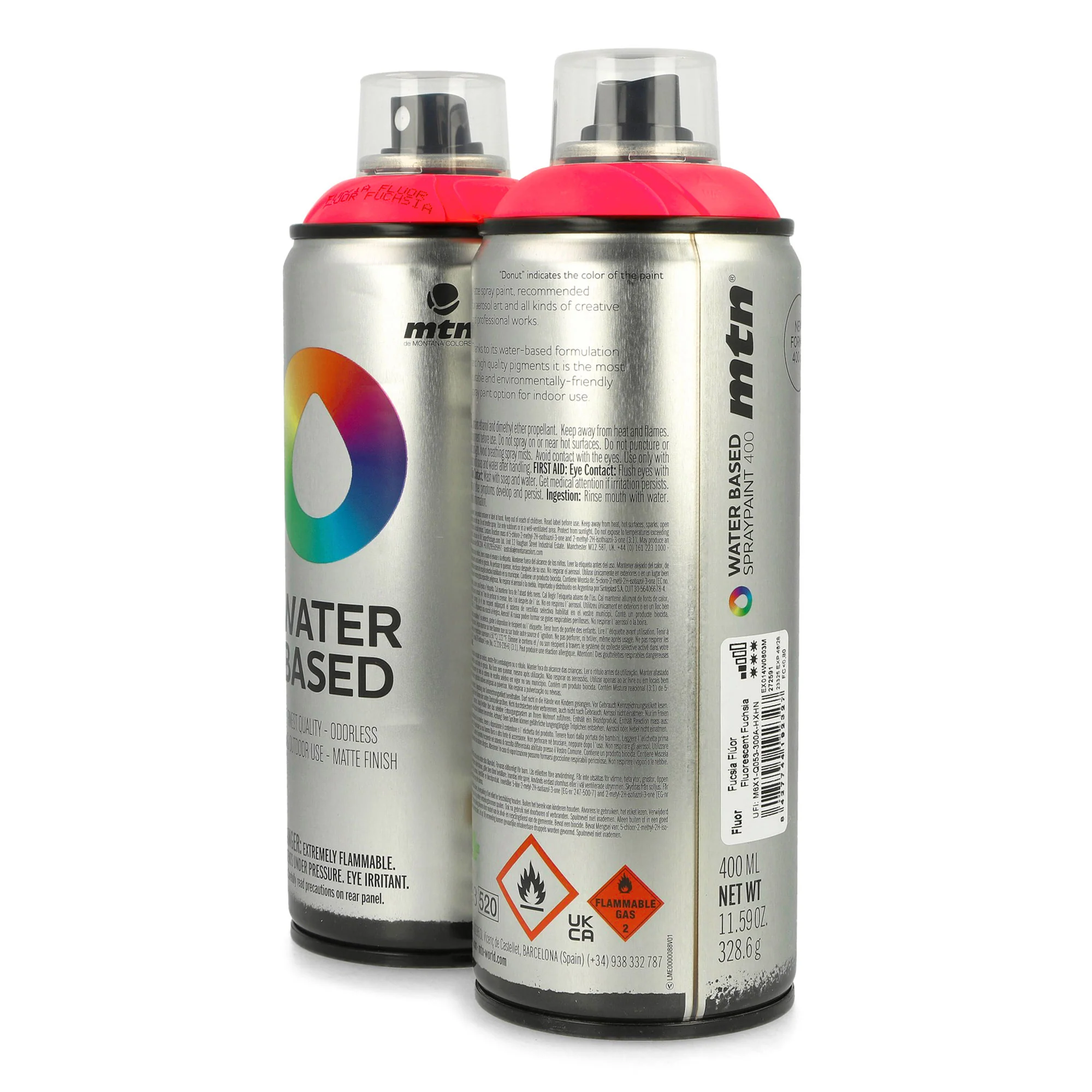 Water Based Fluorescent 400 ml - Image 3