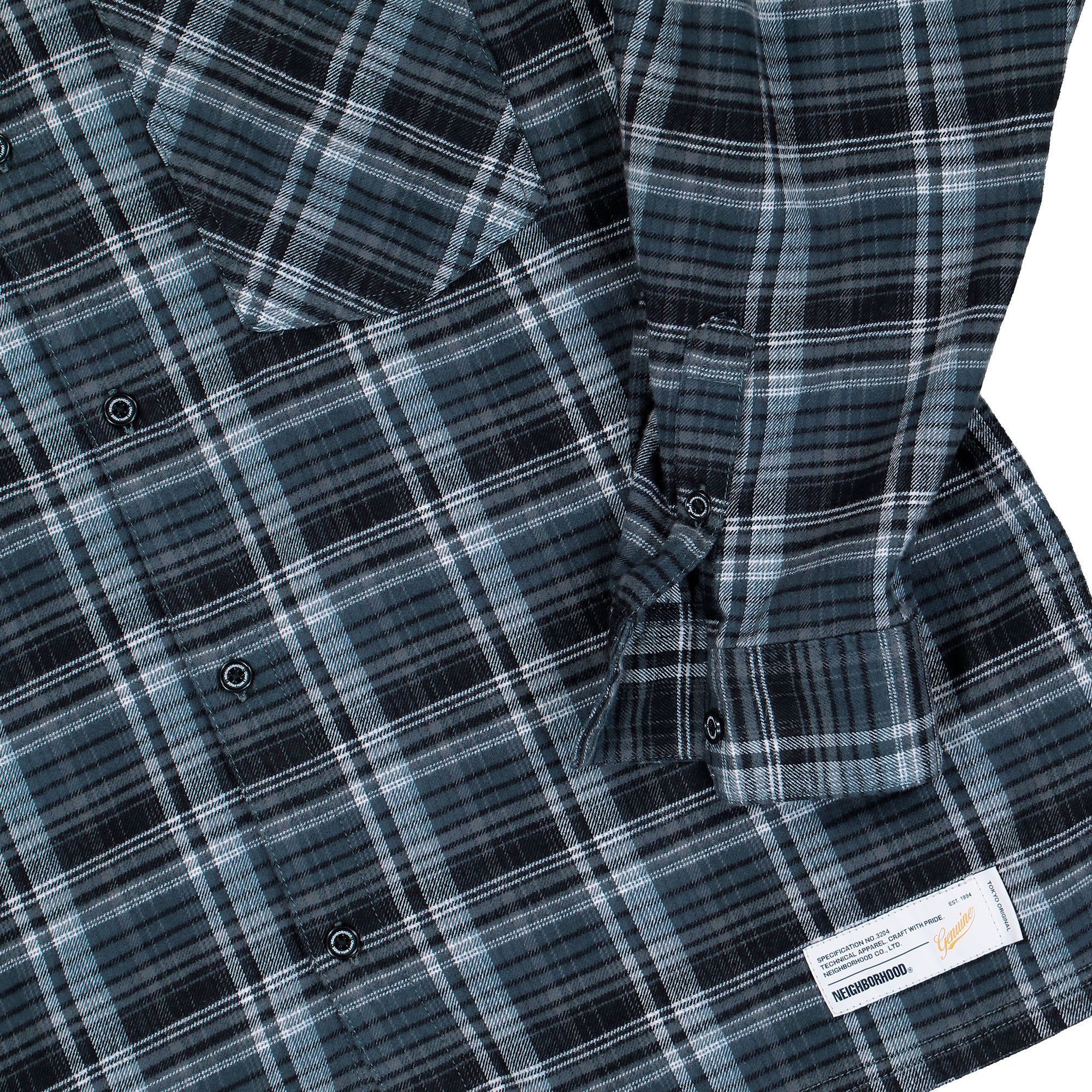 Clan Tartan Check Shirt LS - Image 4
