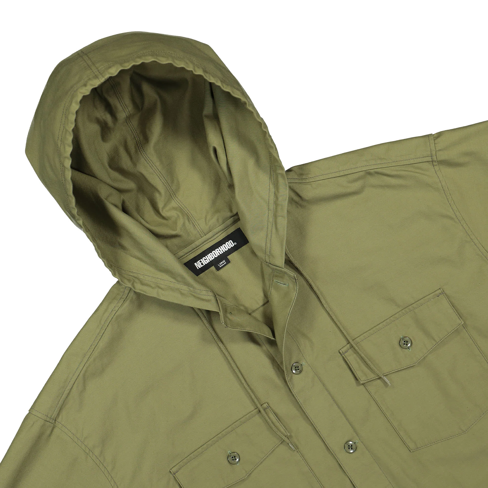 Hooded LS Shirt Jacket - Image 2