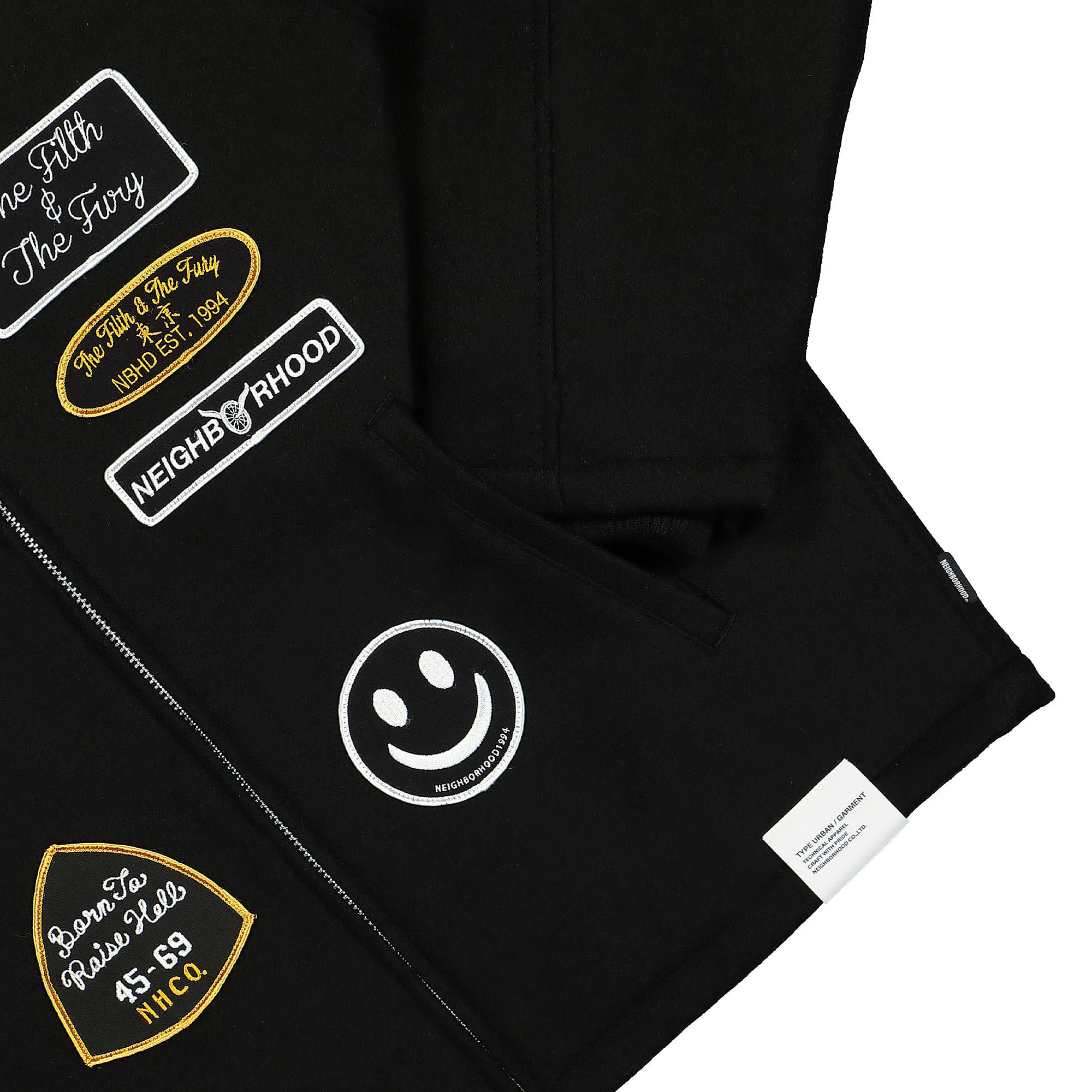 Melton Zip Up Jacket - Image 4
