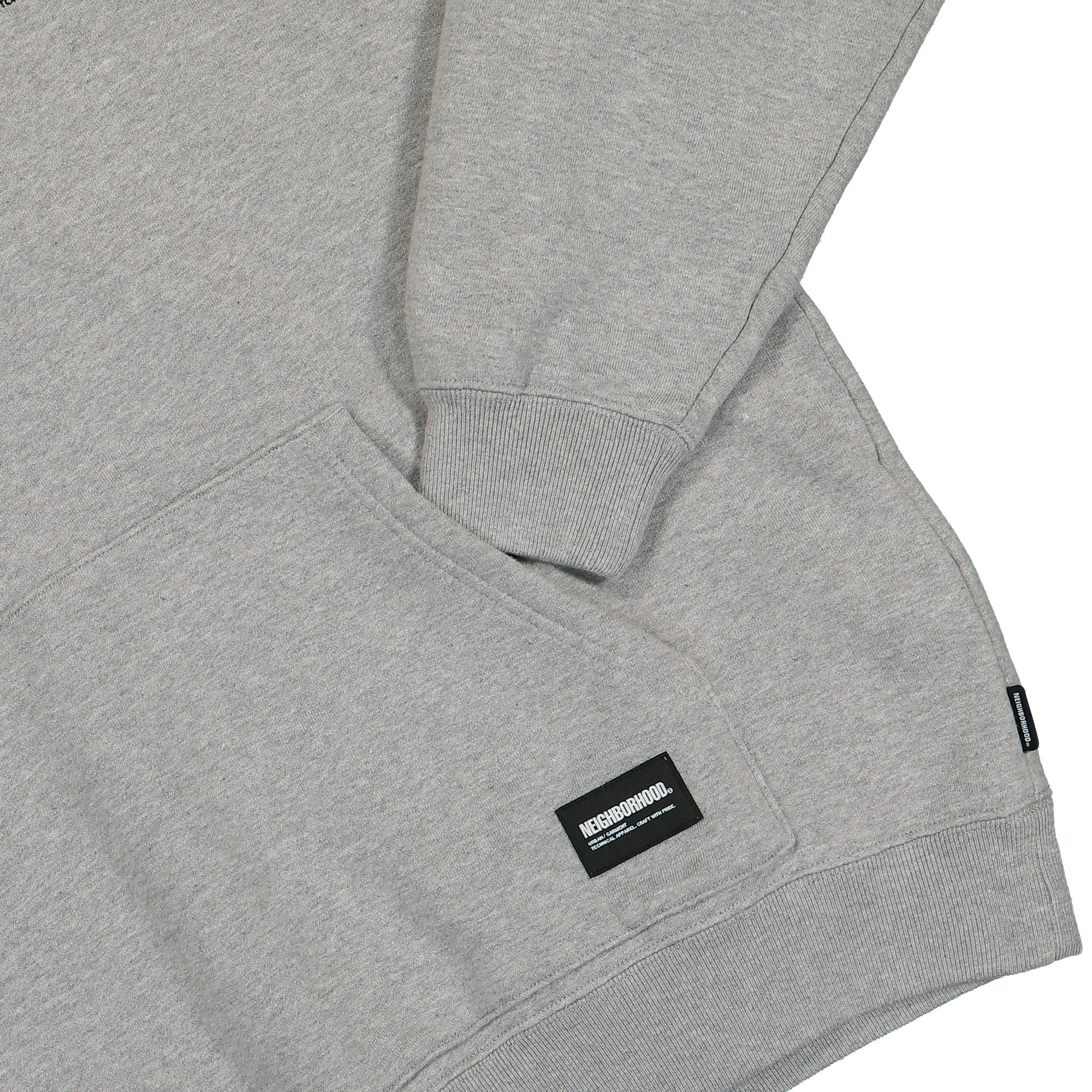 Plain Sweat Parka LS - Image 4