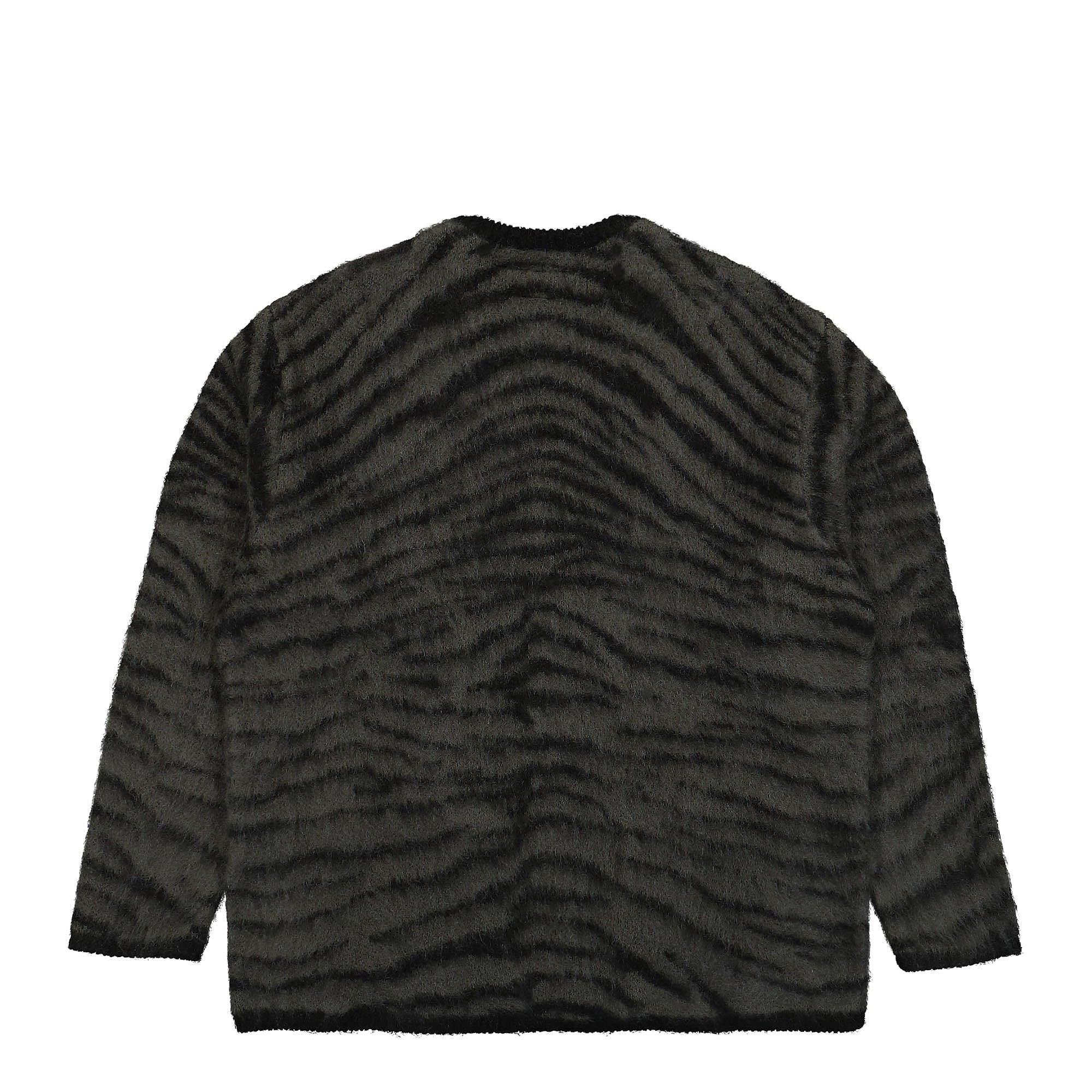 Tiger Pattern Mohair Cardigan - Image 2
