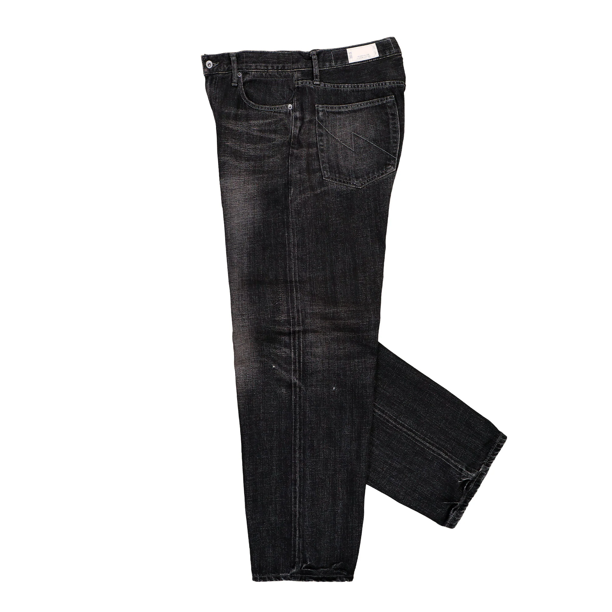 Washed Denim DP Wide Pants - Image 3