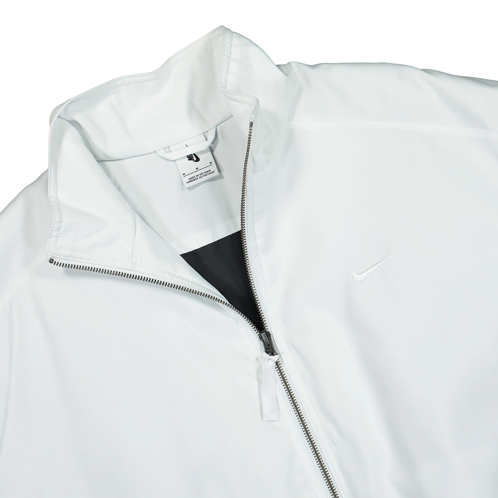 NK Solo Swoosh Satin Bomber Jacket - Image 3