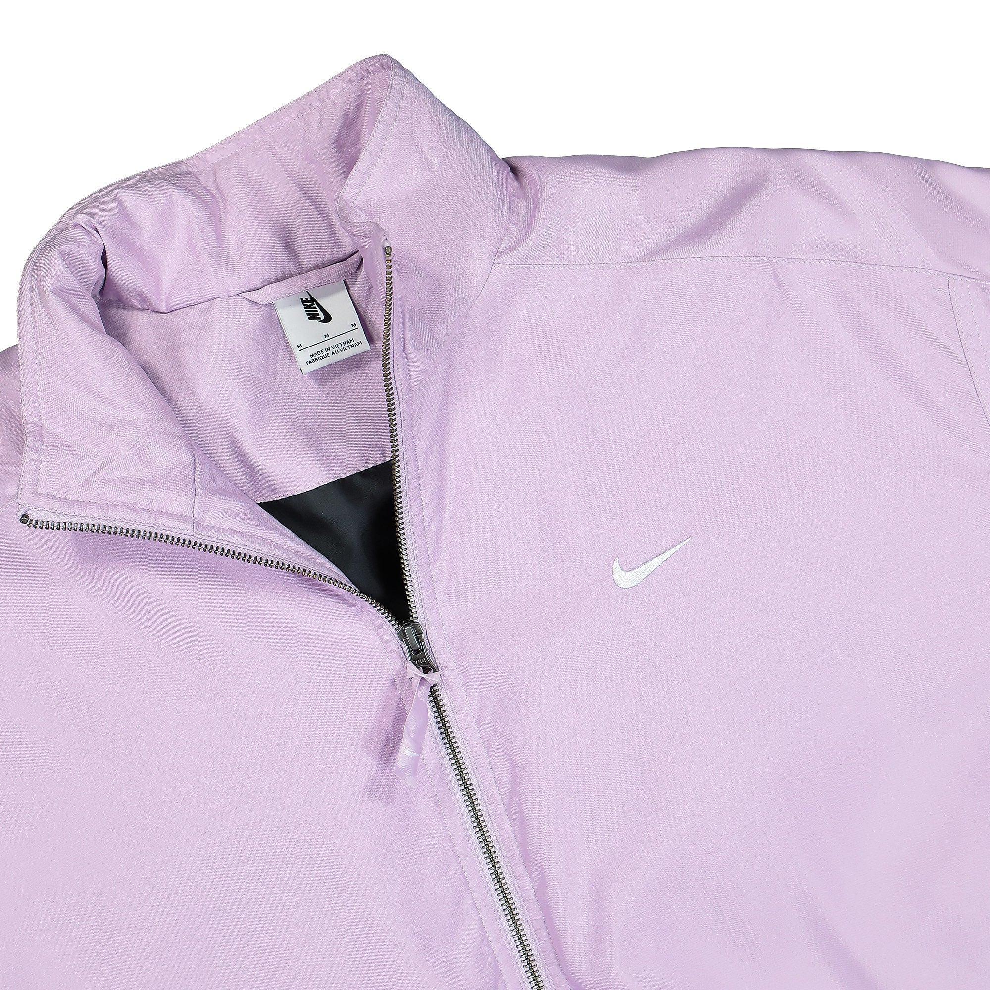 NK Solo Swoosh Satin Bomber Jacket - Image 3