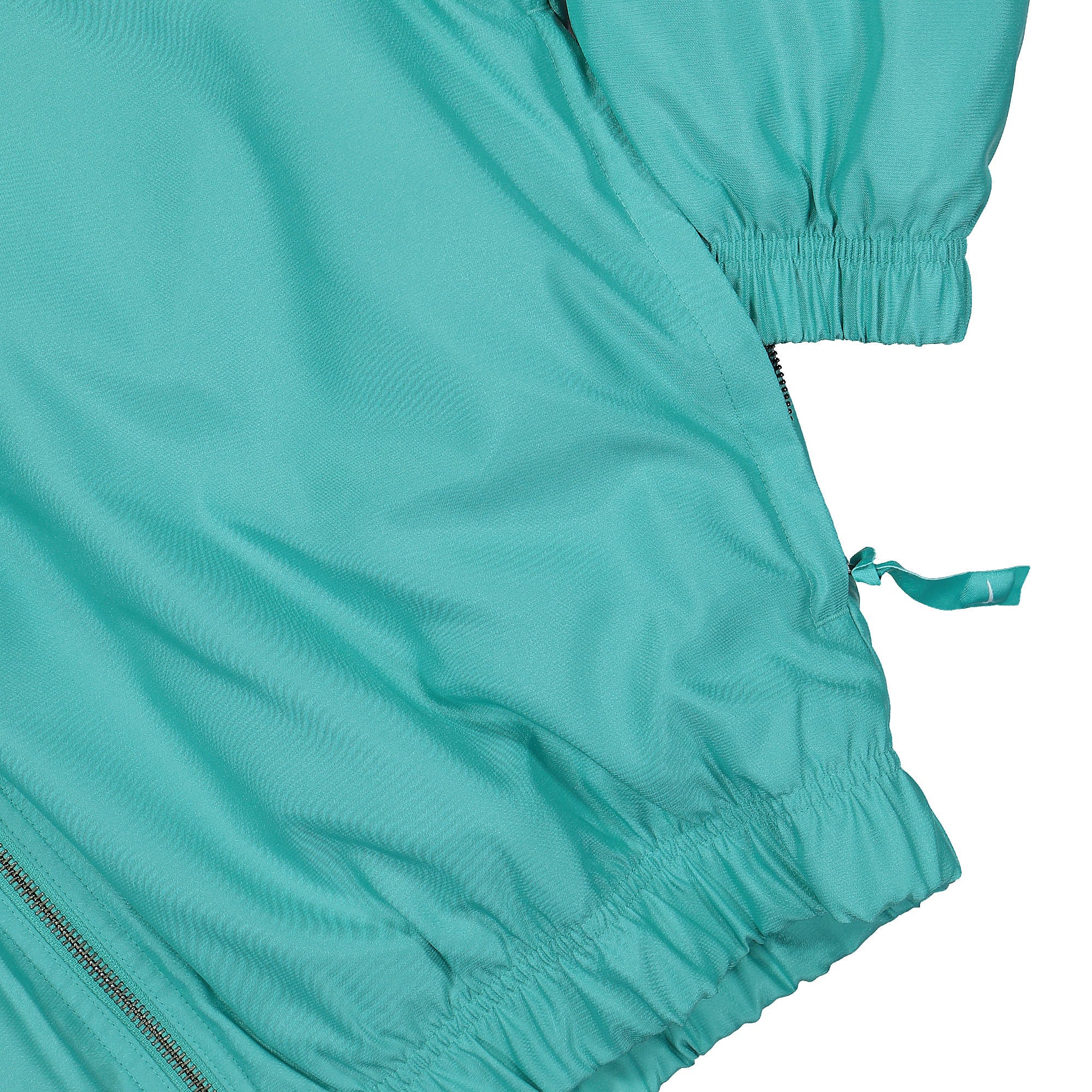 Solo Swoosh Satin Bomber Jacket - Image 4
