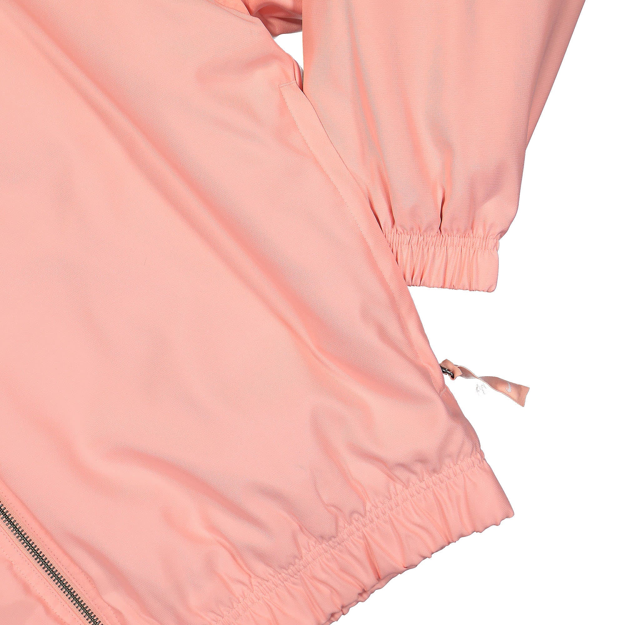 Solo Swoosh Satin Bomber Jacket - Image 4