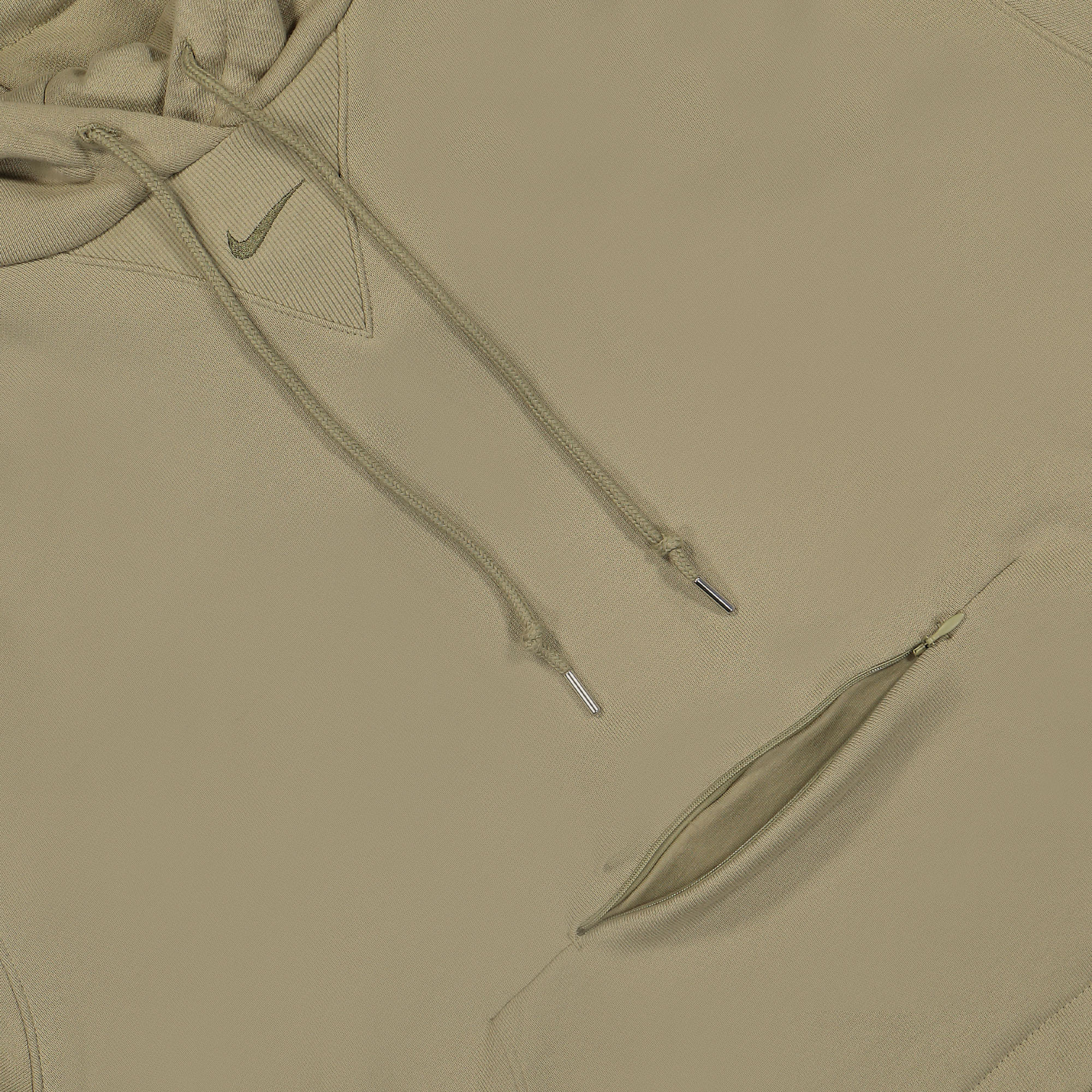 W Fleece Oversize French Terry Hoodie - Image 4