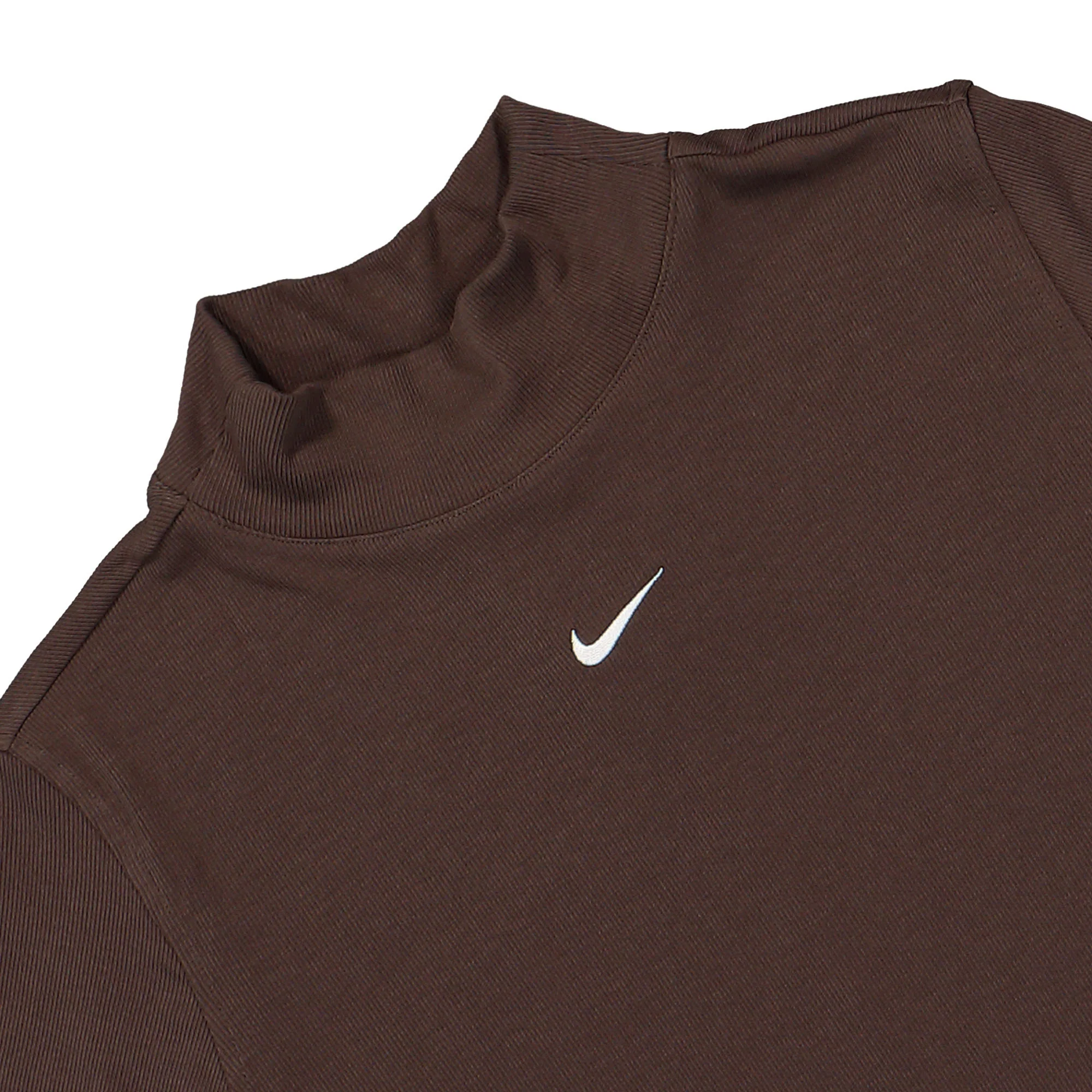 W NSW Essentials Rib Mock SS Top - Image 3