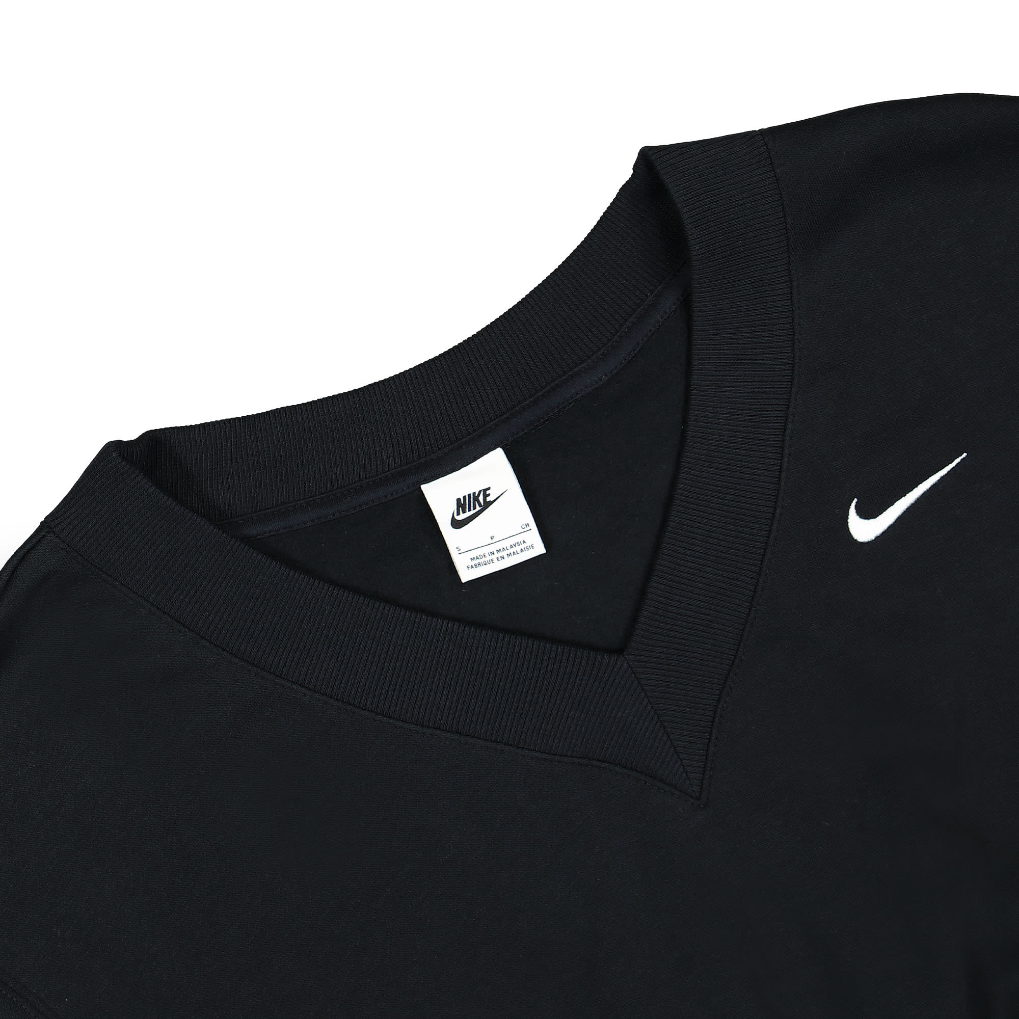 W NSW Phoenix Fleece Crop Vneck - Image 3