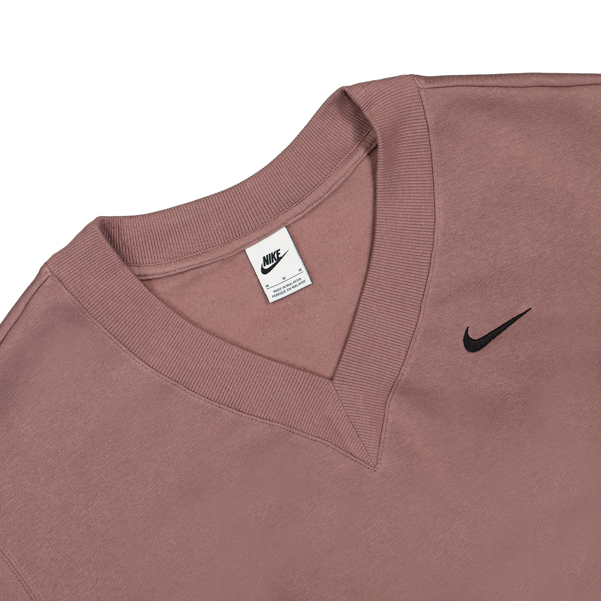 W NSW Phoenix Fleece Crop Vneck - Image 3