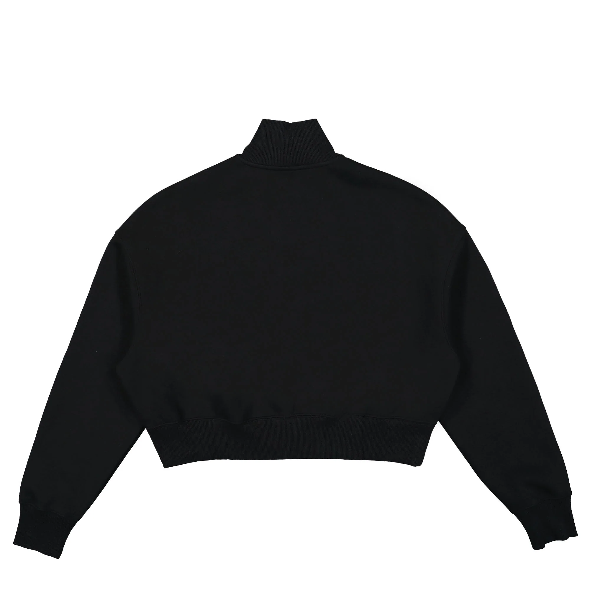 W Phoenix Fleece Oversized 1/2-Zip Crop Sweatshirt - Image 2