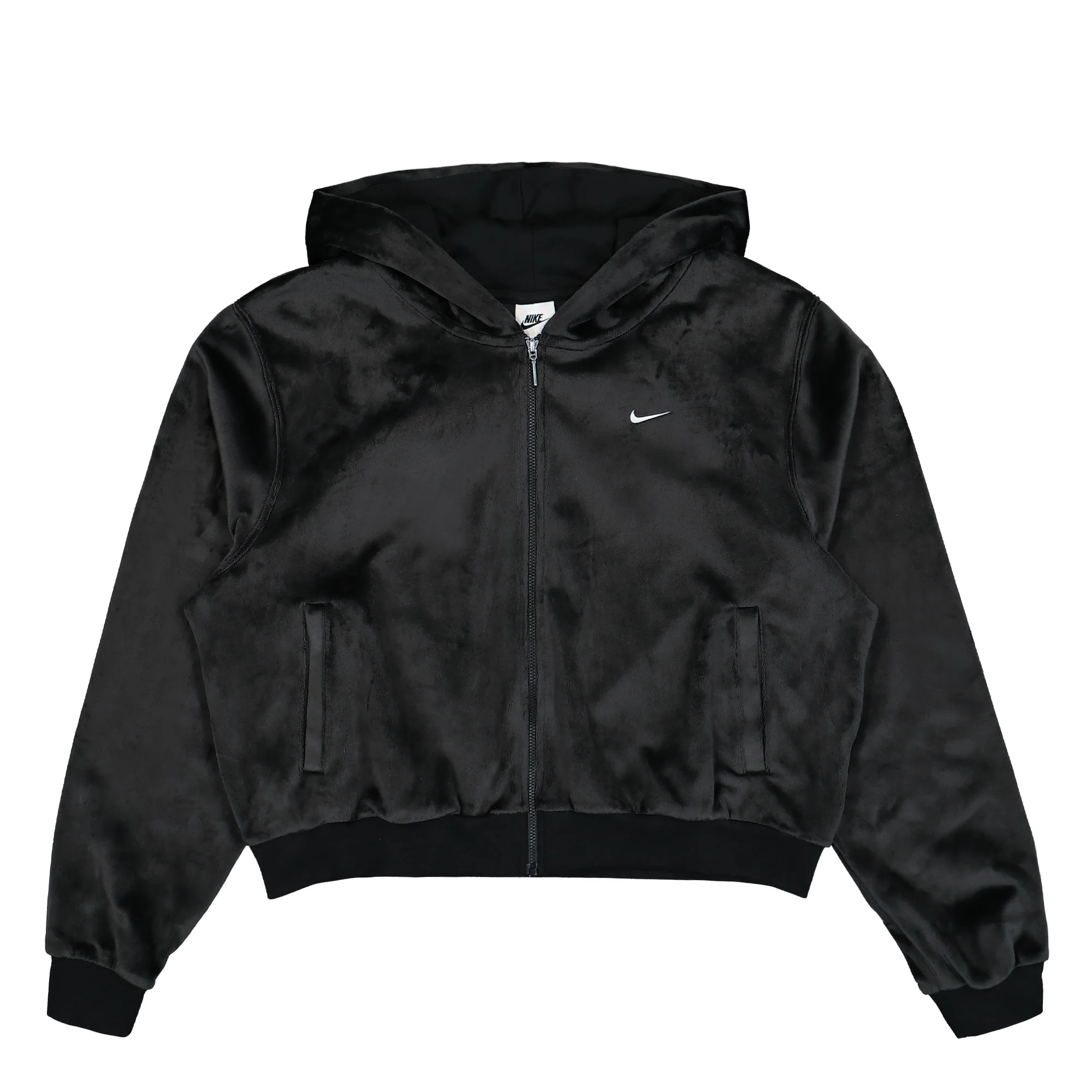 W Sportswear Chill Knit Loose Velour Full Zip Hoodie