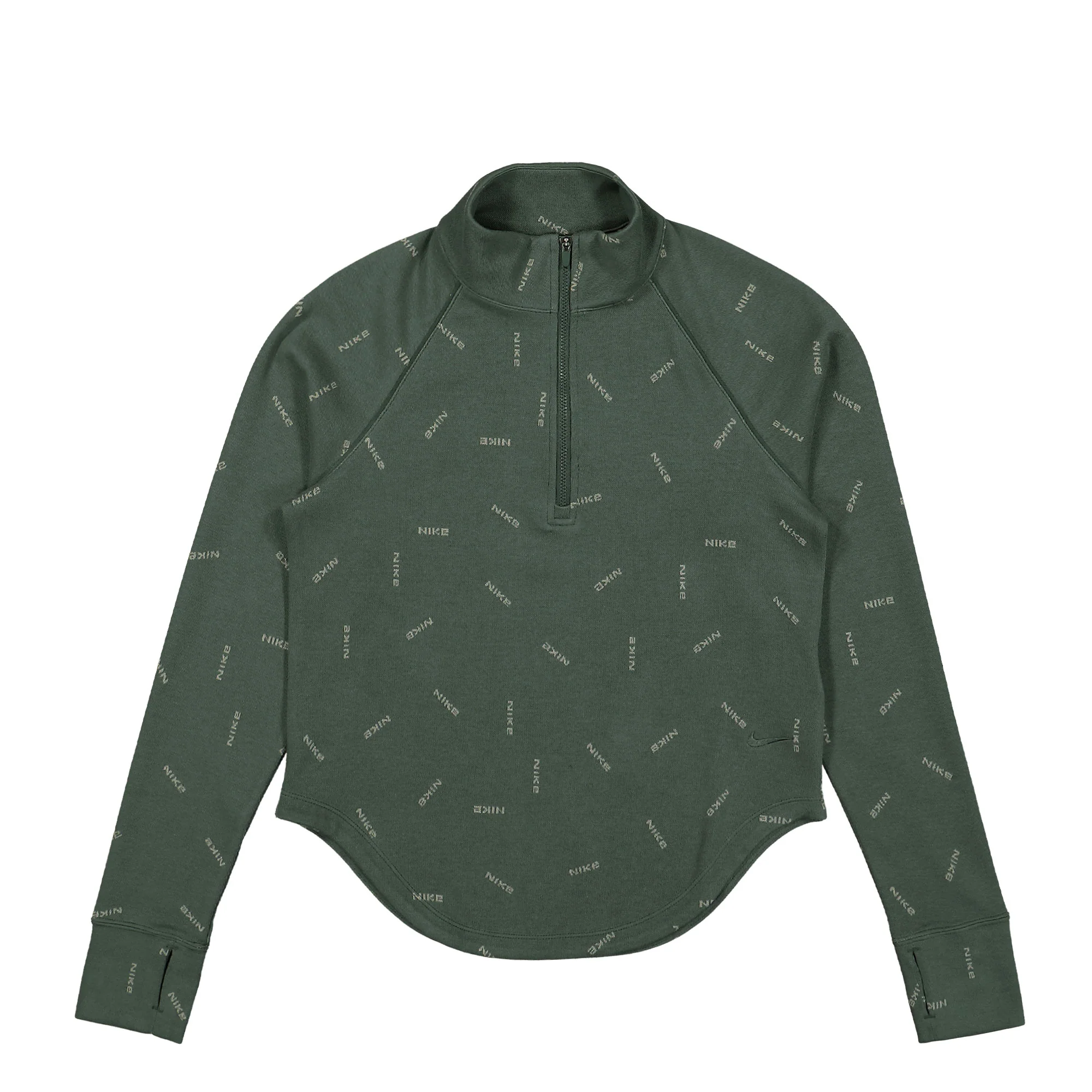 Wmns NSW Collection Logo Half-Zip Longsleeve Top