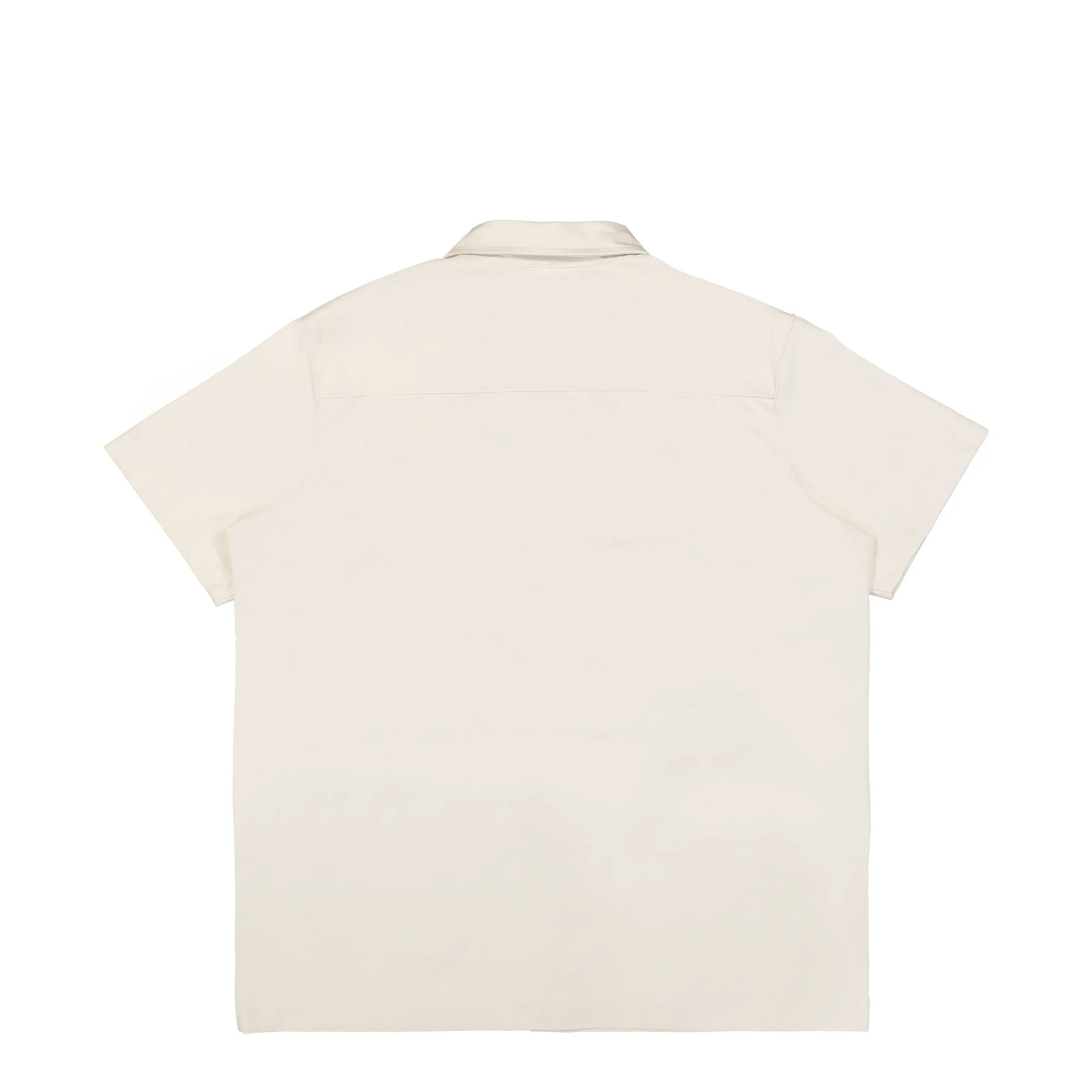 Woven Military Short Sleeve Button Down Shirt - Image 2